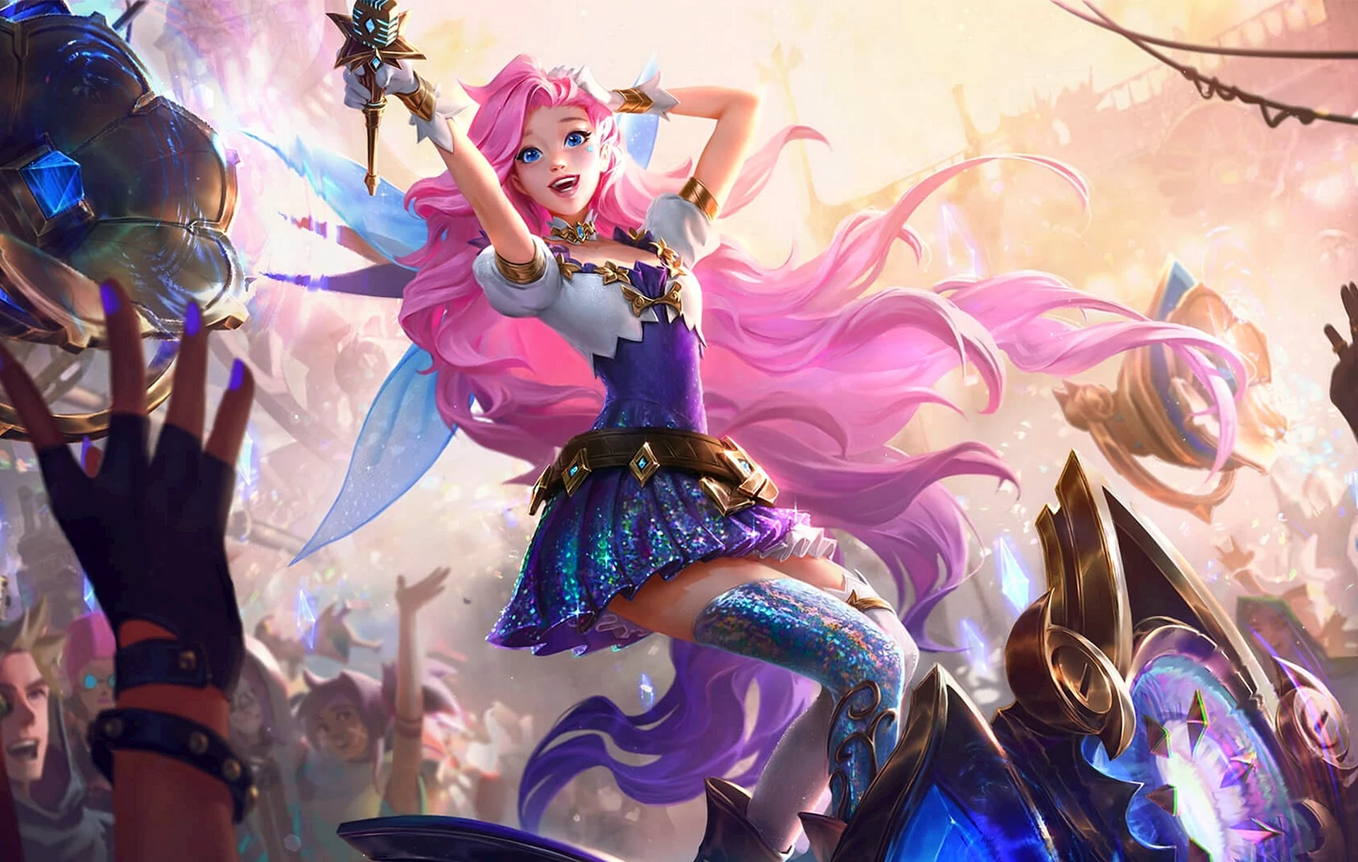 Seraphine League Of Legends Wallpaper