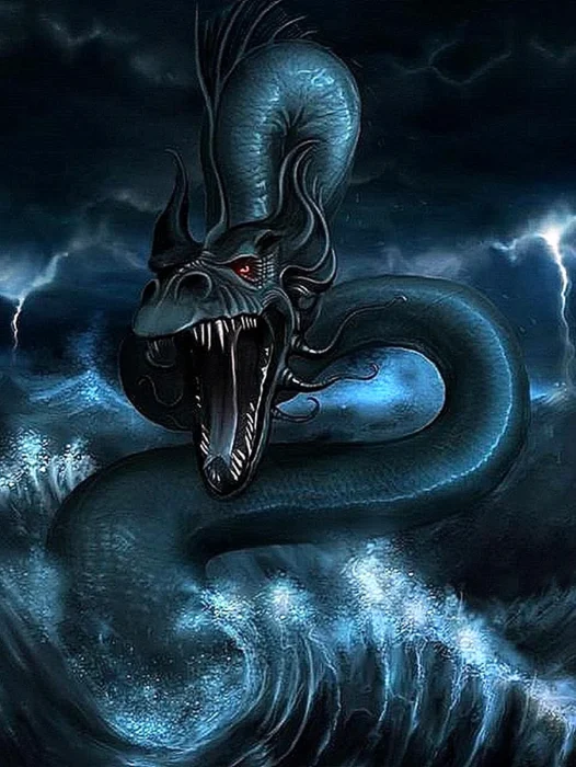 Serpent Dragon Wallpaper