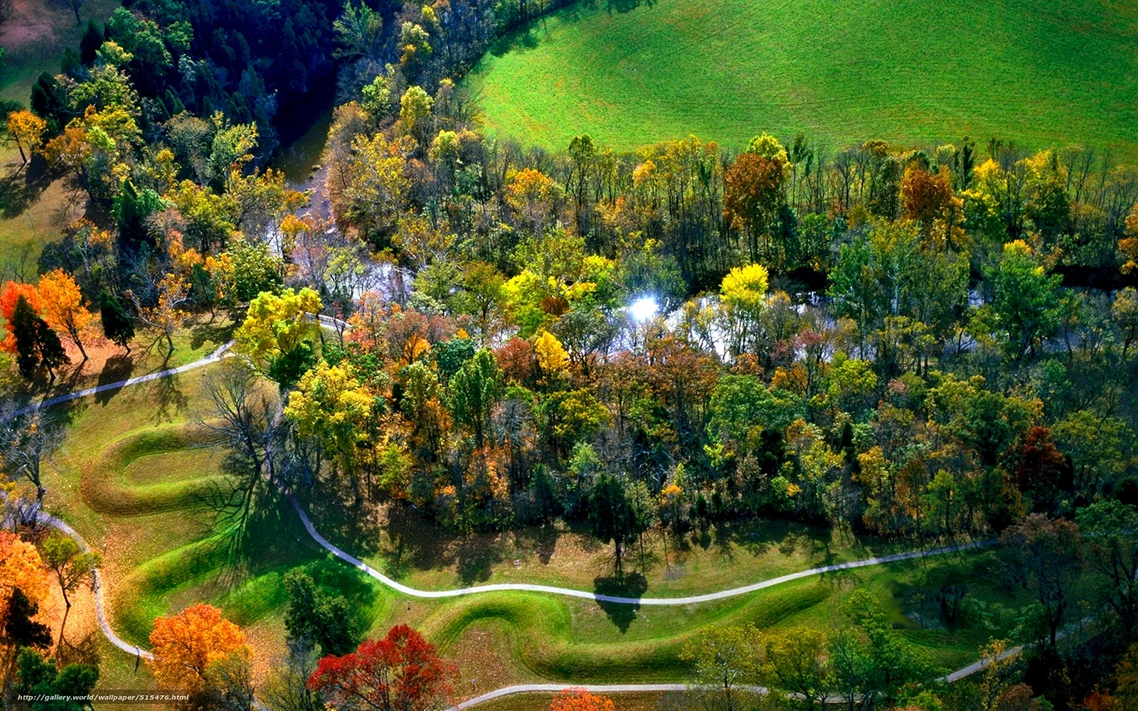 Serpent Mound Ohio Wallpaper