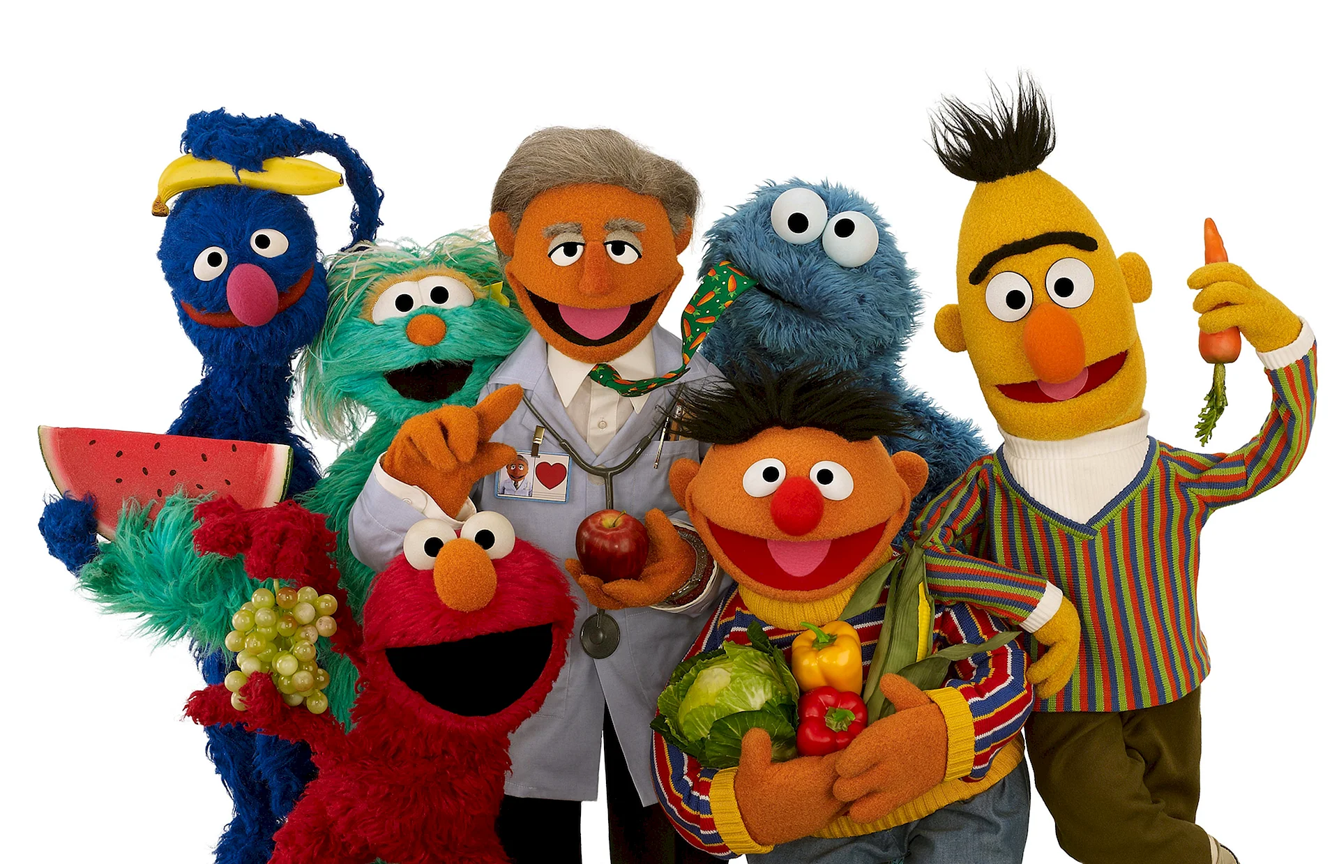 Sesame Street Muppets Wallpaper