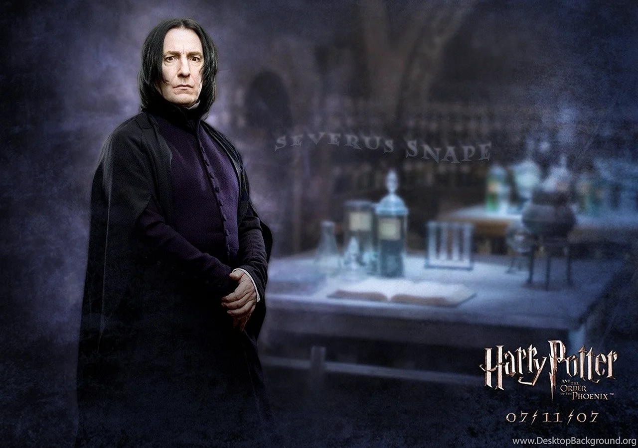 Severus Snape 4k Wallpaper