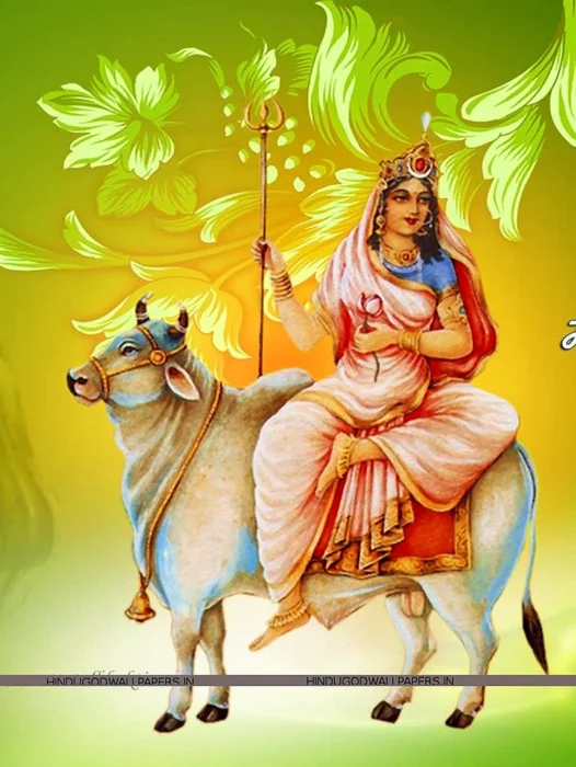 Shailaputri Lord Durga Wallpaper