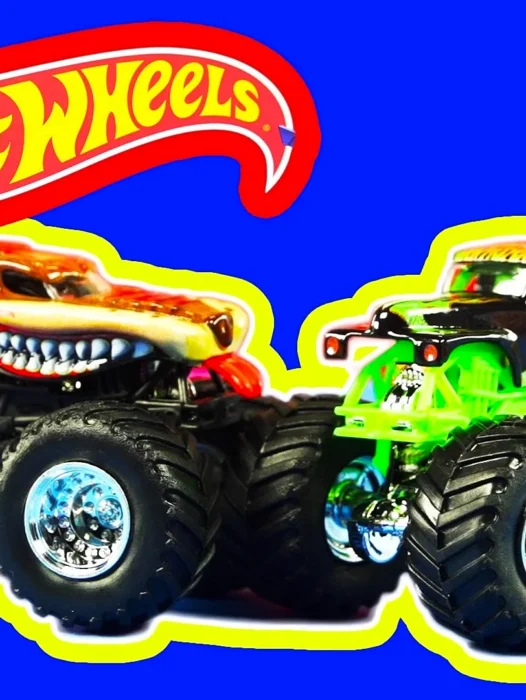 Shark Monster Truck Toy Wallpaper