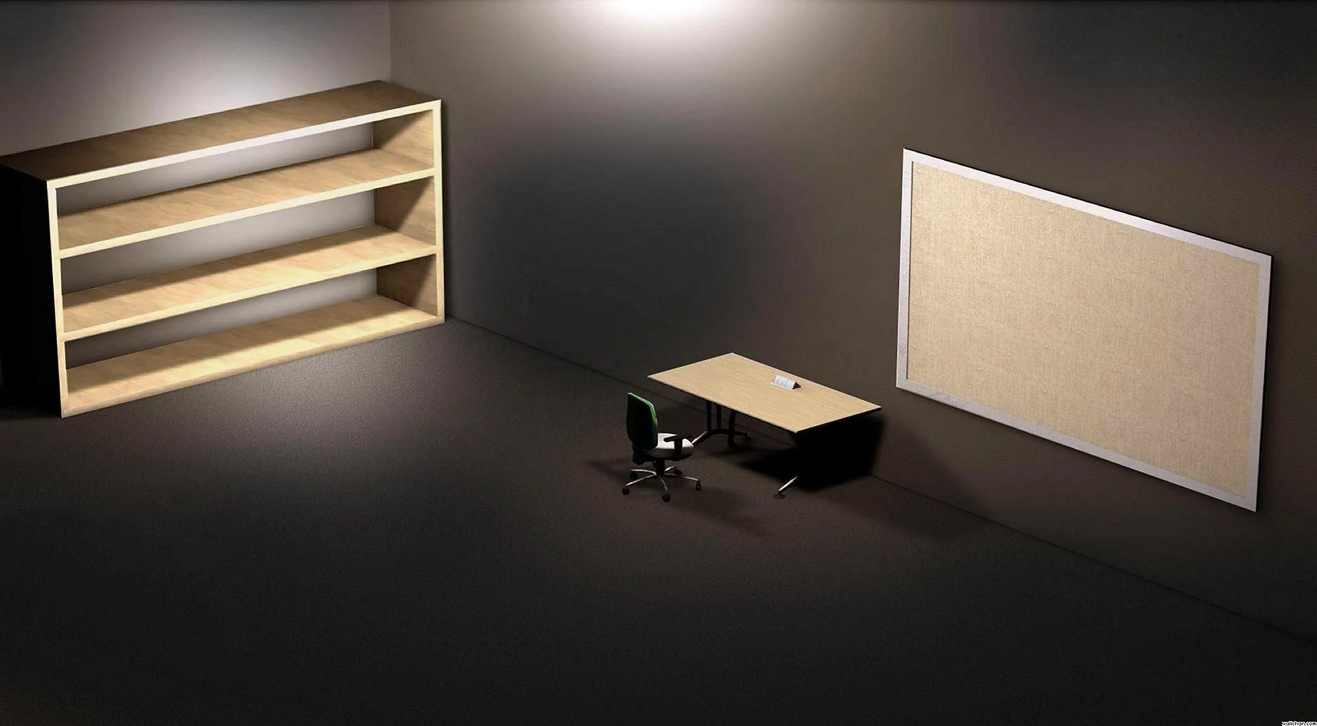Shelf 1366x768 Wallpaper