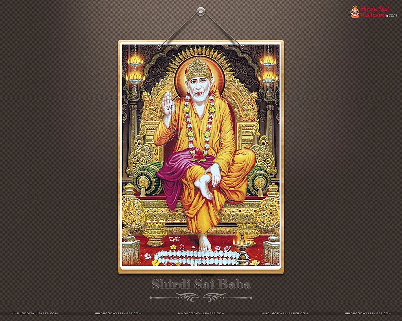 Shirdi Sai Baba Full HD Wallpaper