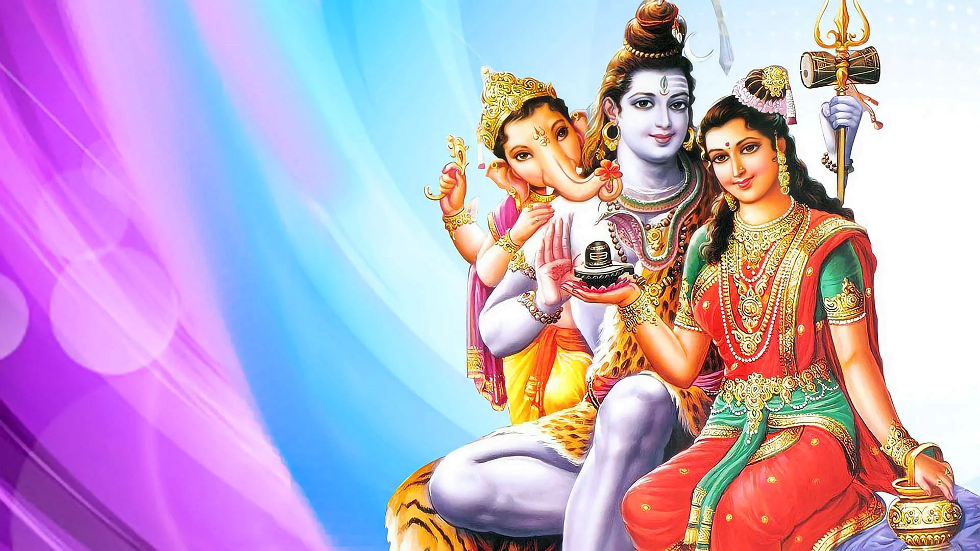 Shiv Ji Parvati Ji Wallpaper