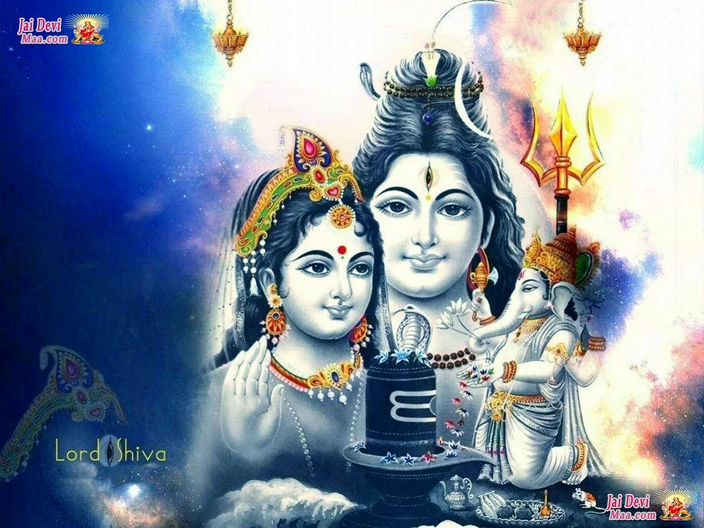 Shiv Ji Parvati Ji Wallpaper