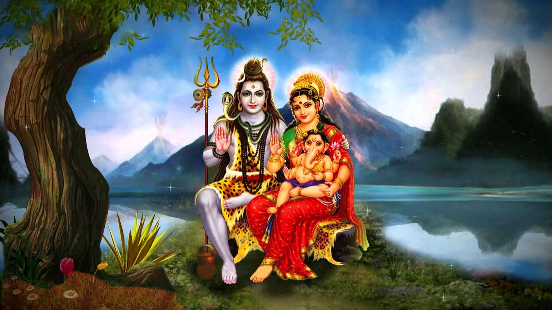 Shiv Ji Parvati Ji Wallpaper