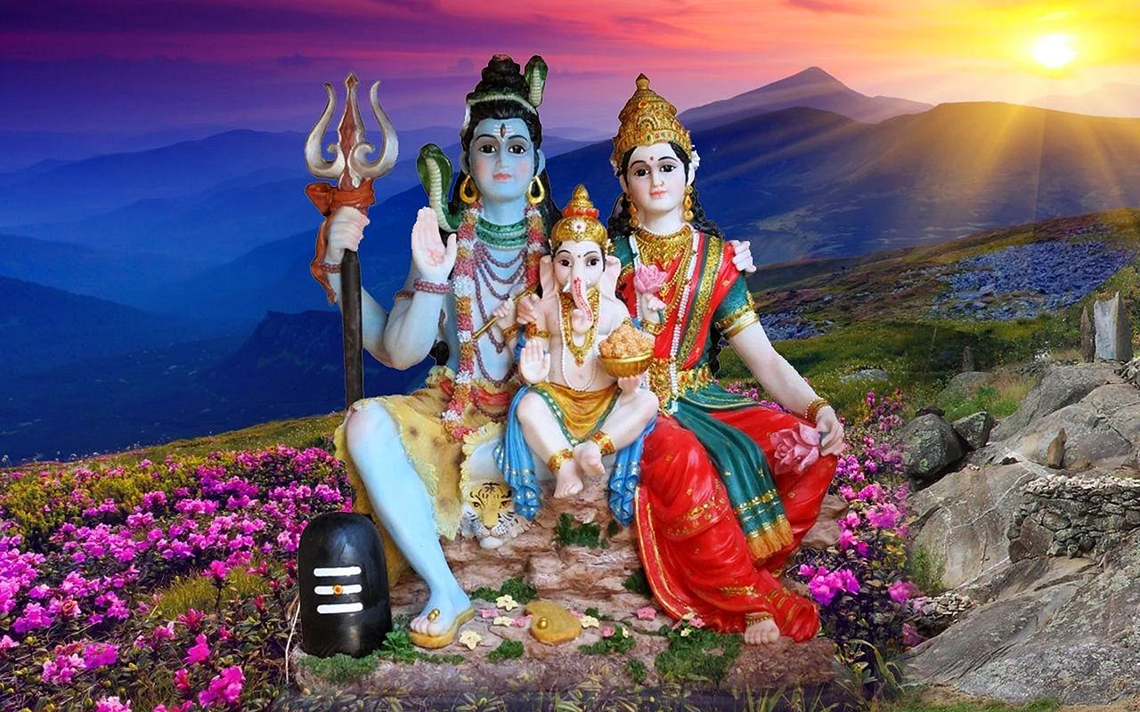 Shiv Ji Parvati Ji Wallpaper