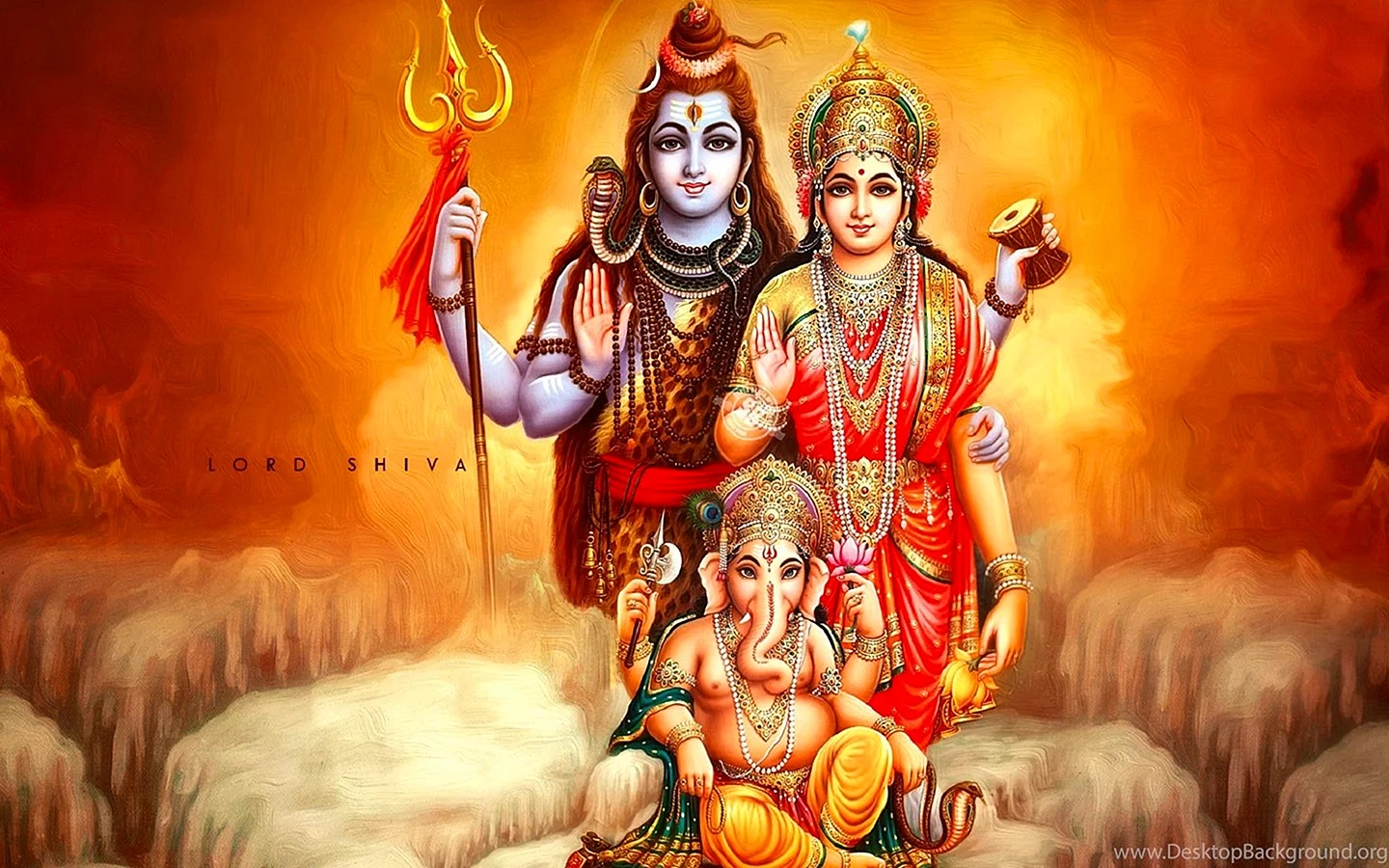 Shiv Parivar Wallpaper