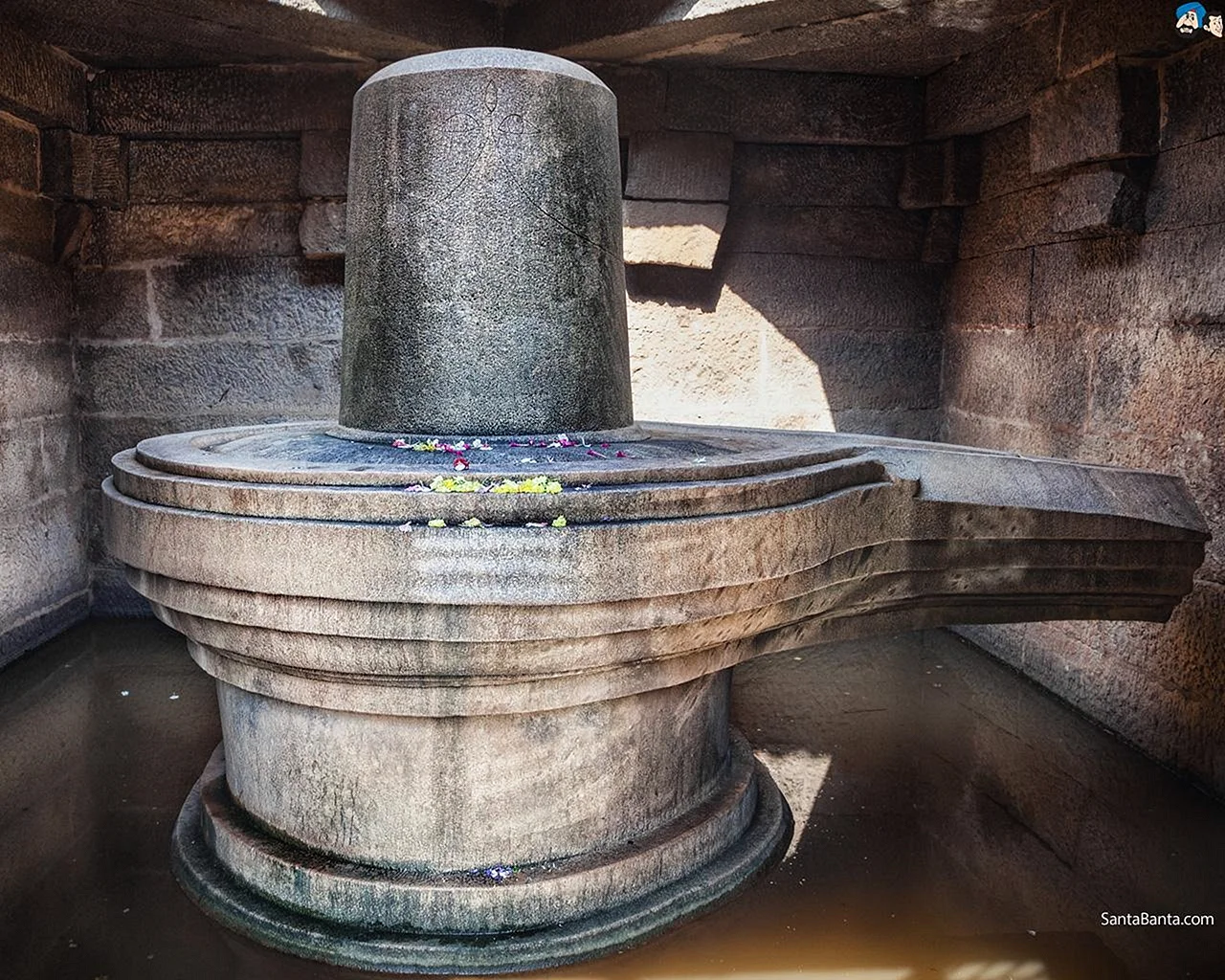 Shiva Lingam Hampi Wallpaper