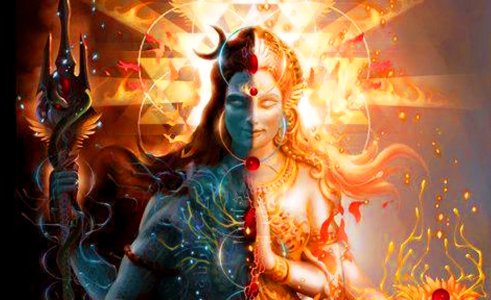 Shiva Shakti Wallpaper