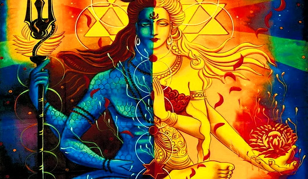 Shiva Shakti Tantra Wallpaper