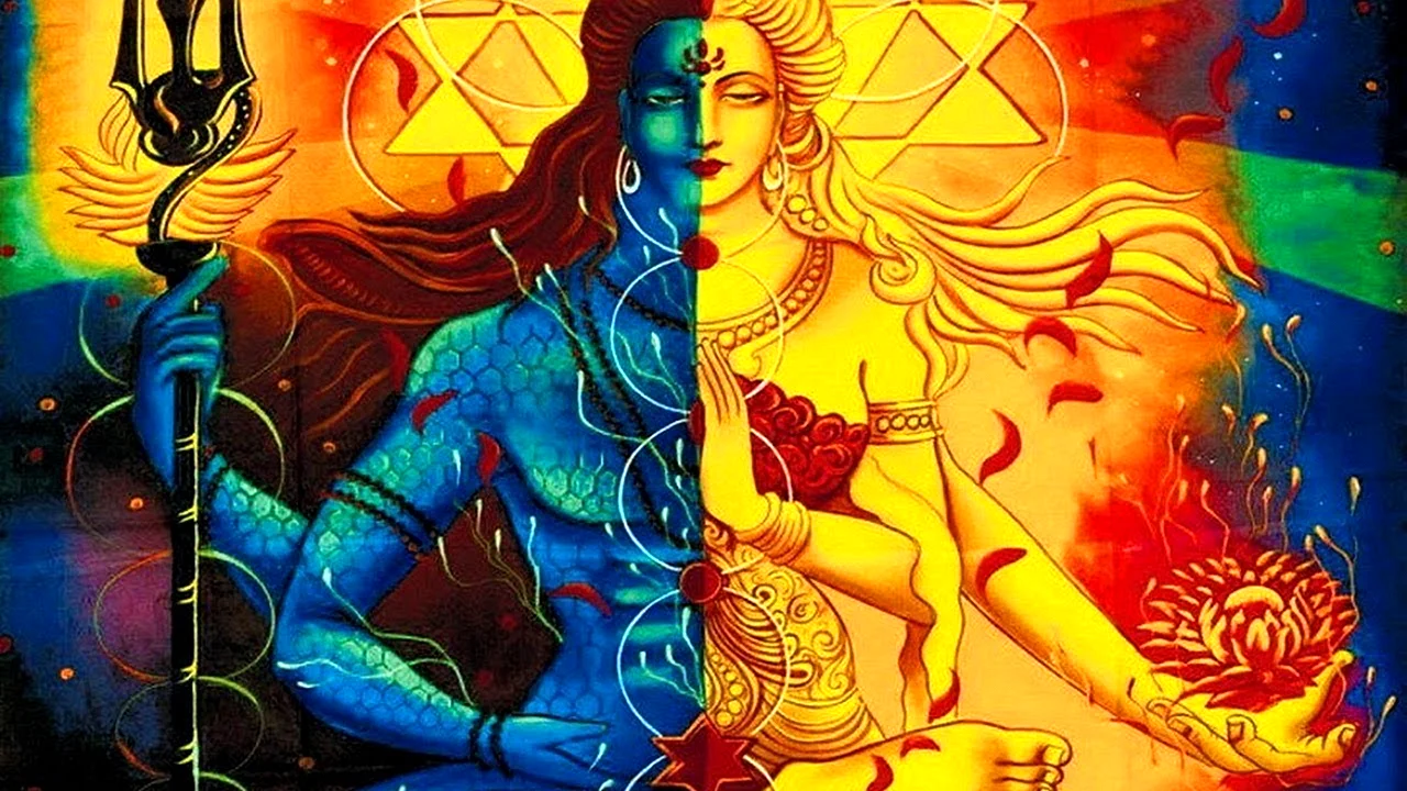 Shiva Shakti Tantra Wallpaper