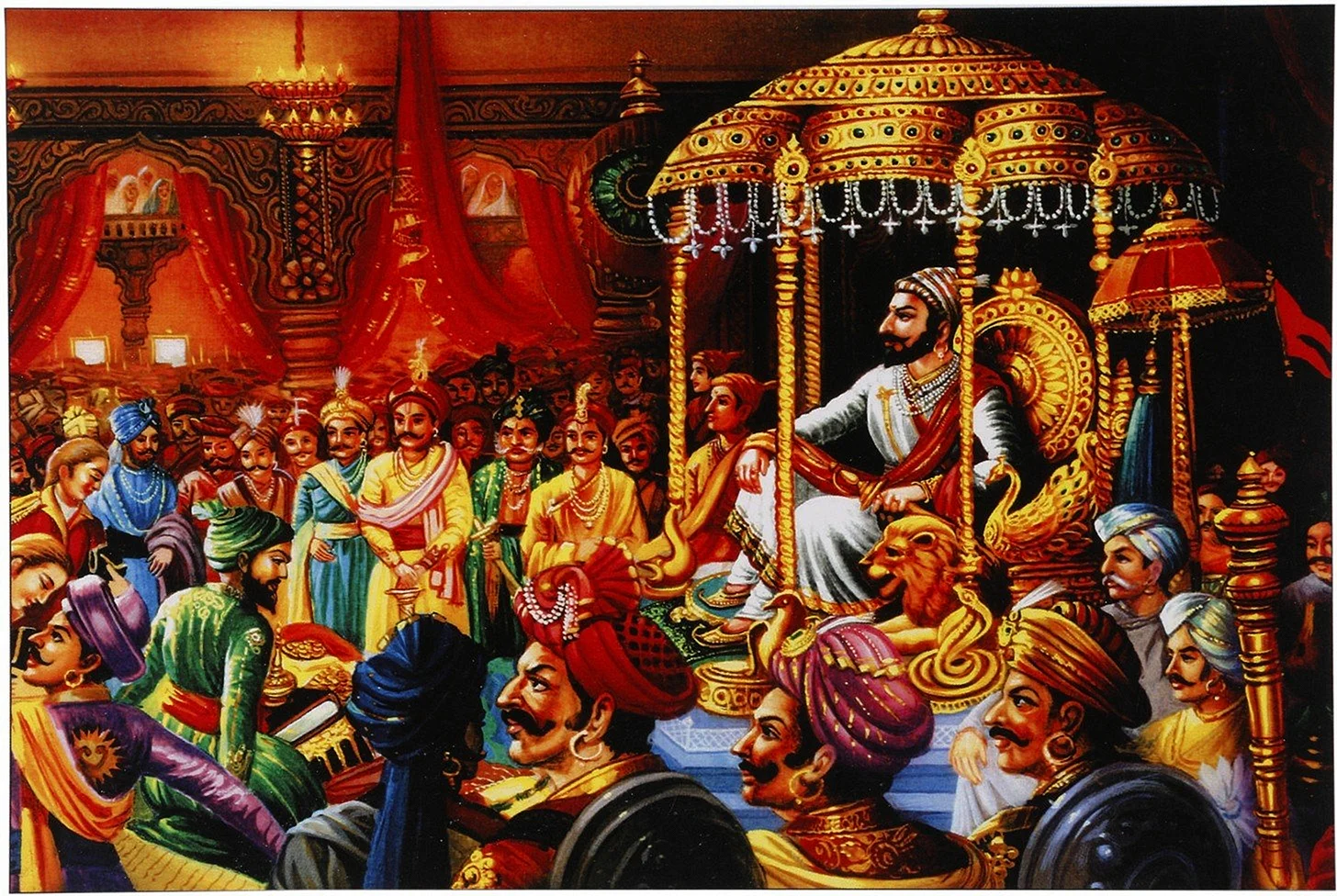 Shivaji Maharaj Rajyabhishek Wallpaper