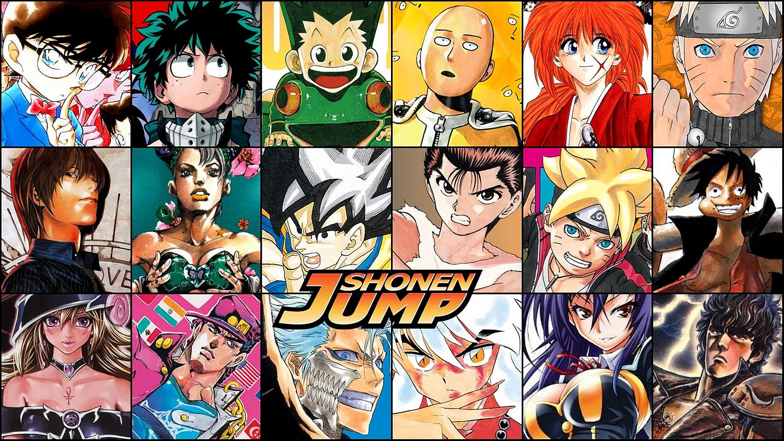 Shonen Heroes Wallpaper