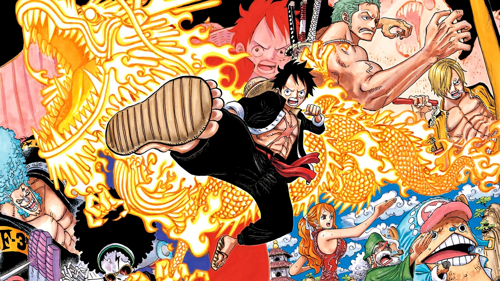 Shonen Jump One Piece Wallpaper