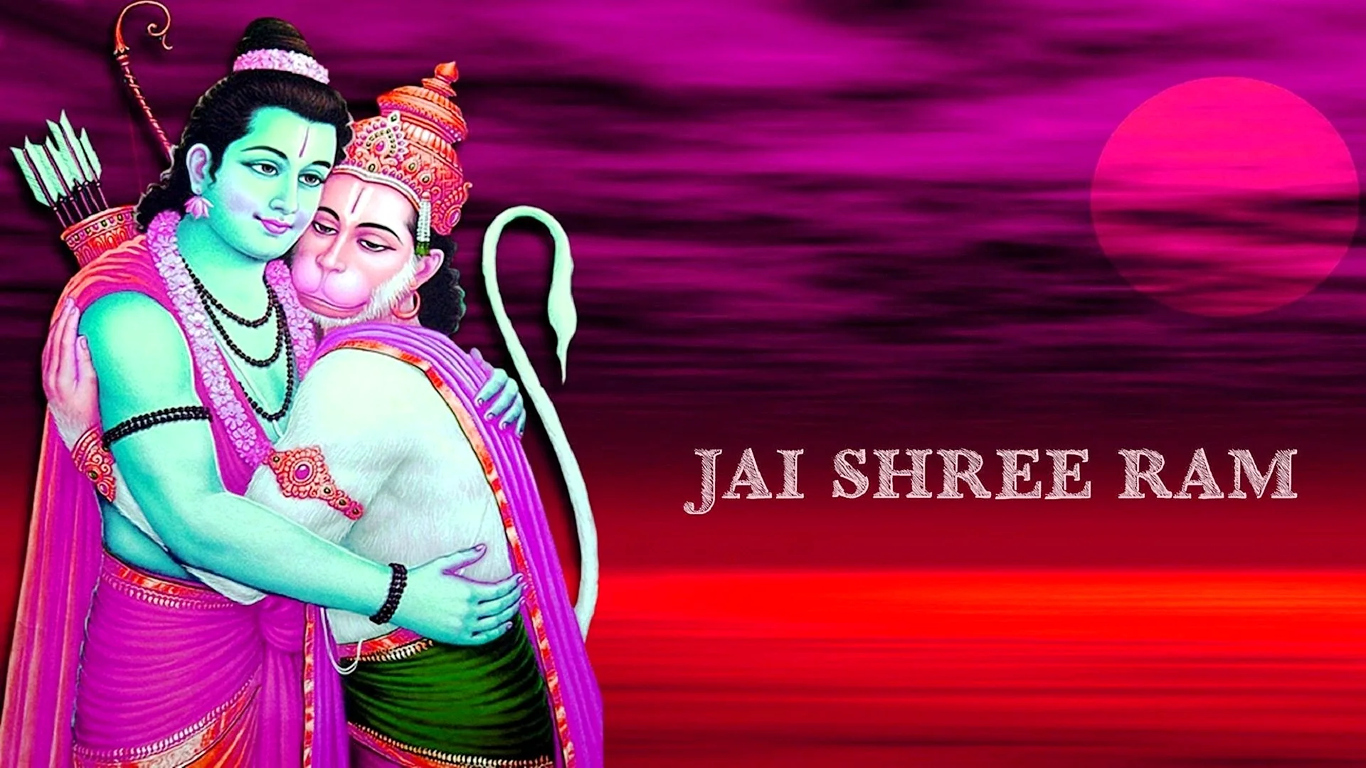 Shree Ram Hanuman Wallpaper
