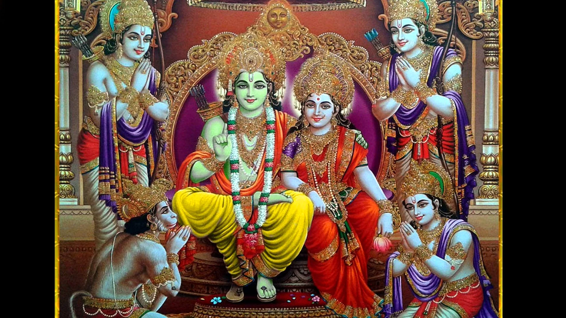 Shri Ram Darbar Wallpaper