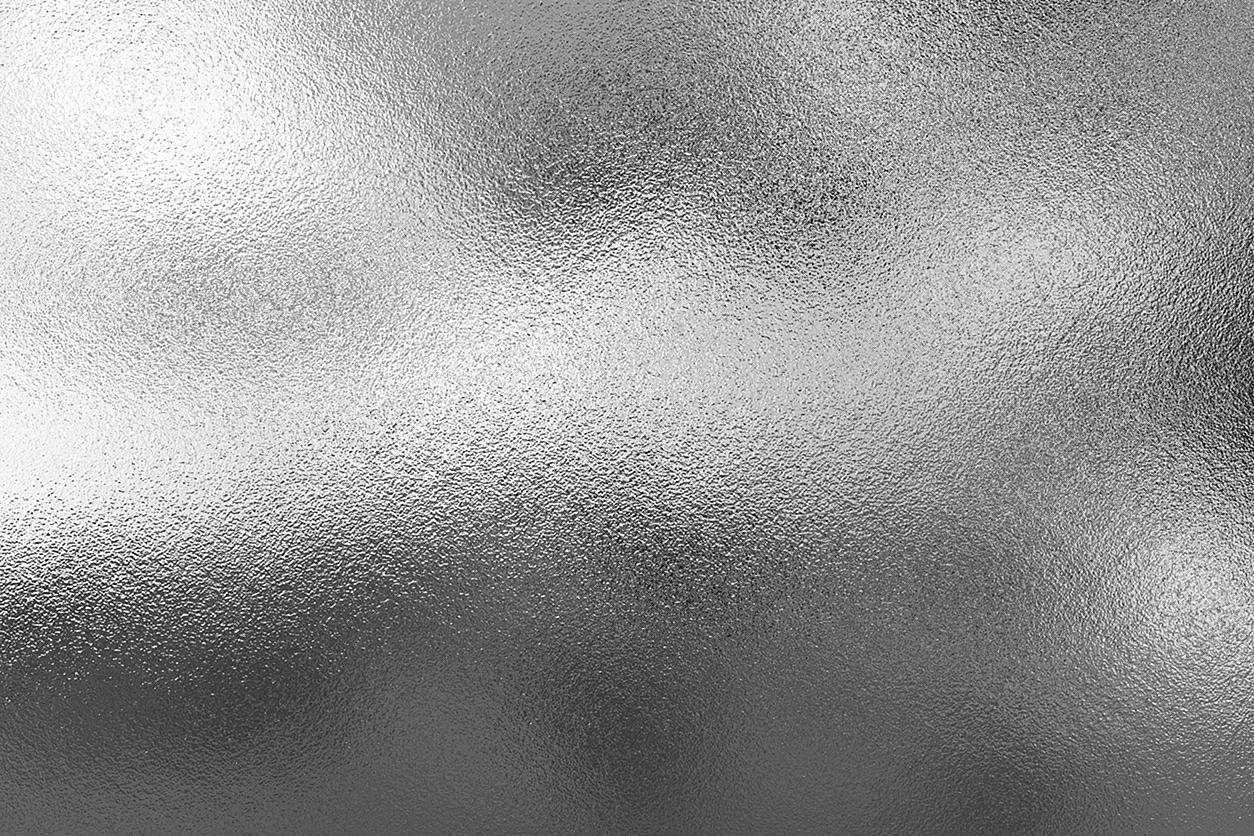 Silver Foil Wallpaper