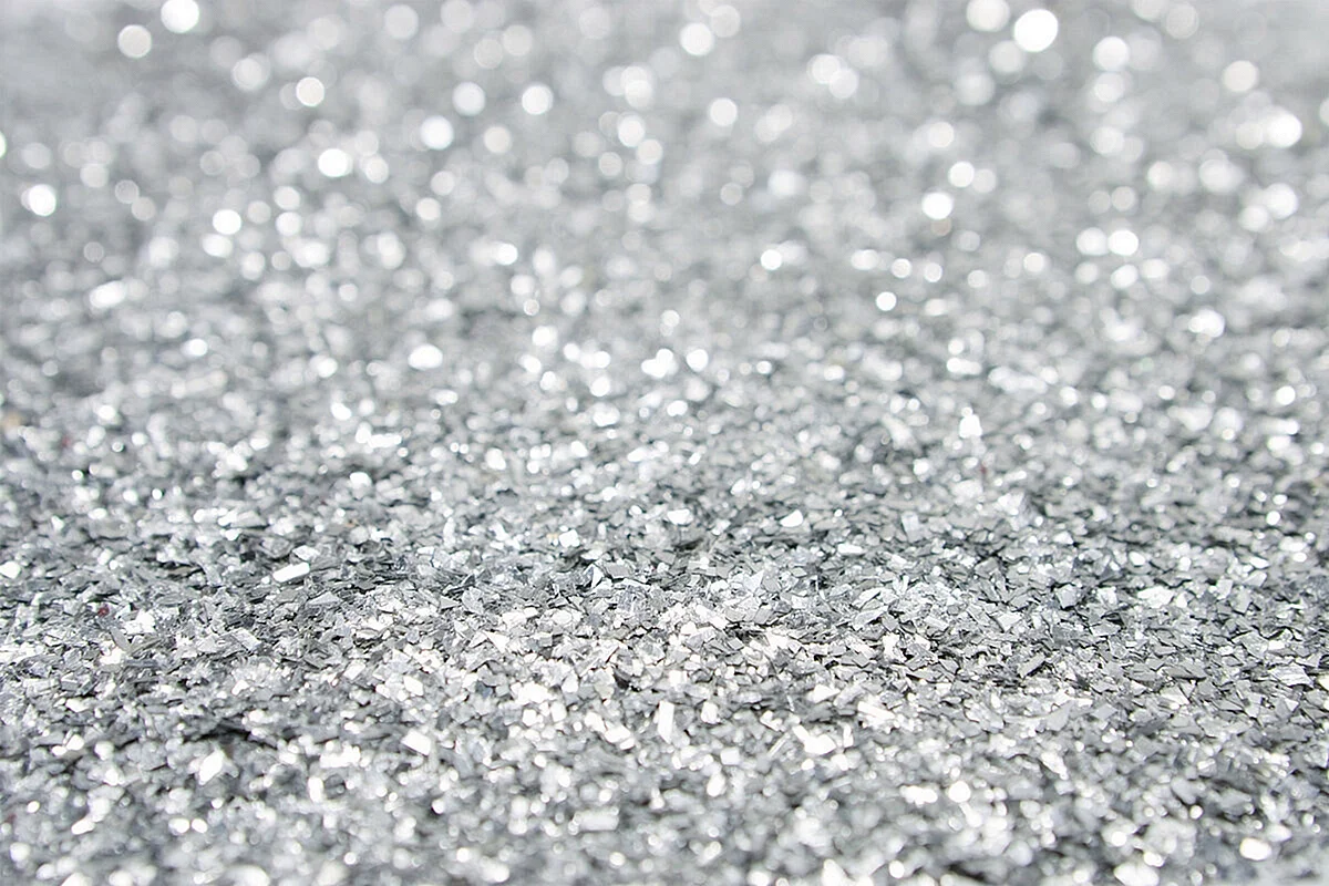 Silver Glitter Wallpaper