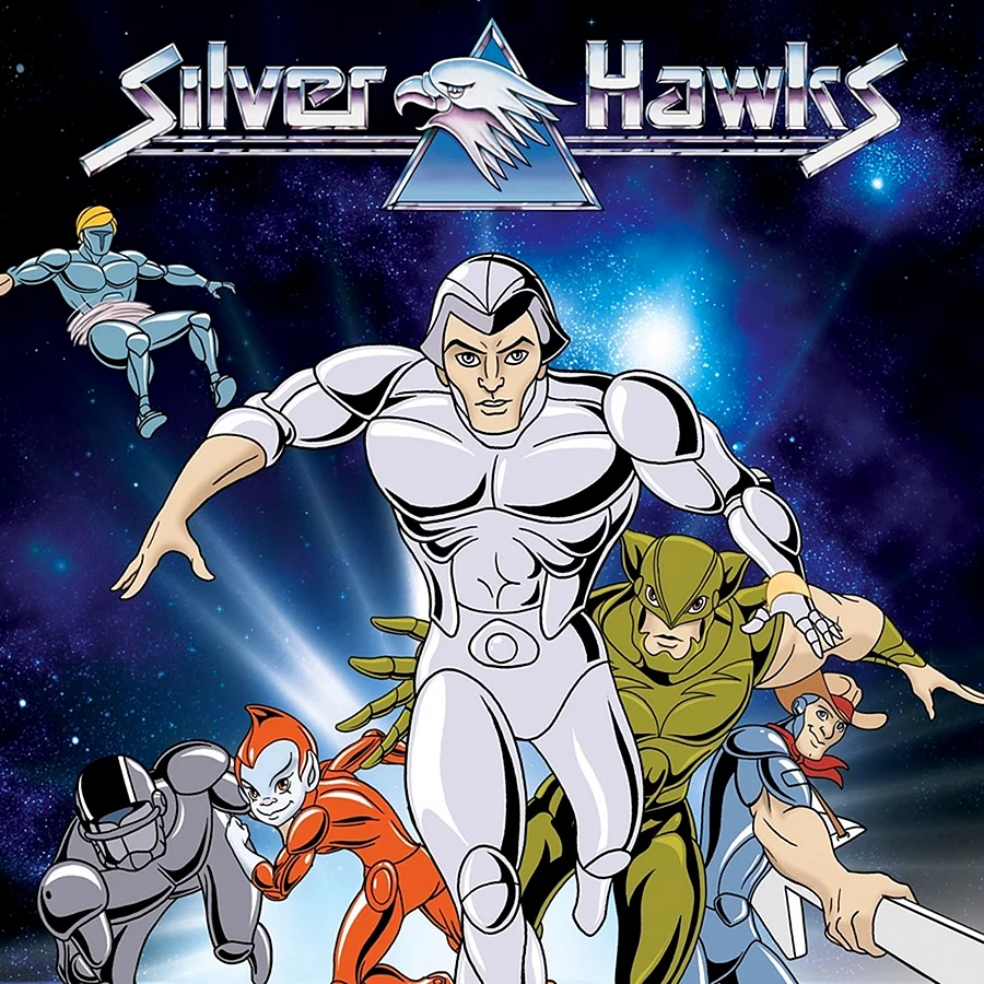 Silver Hawk Cartoon Wallpaper