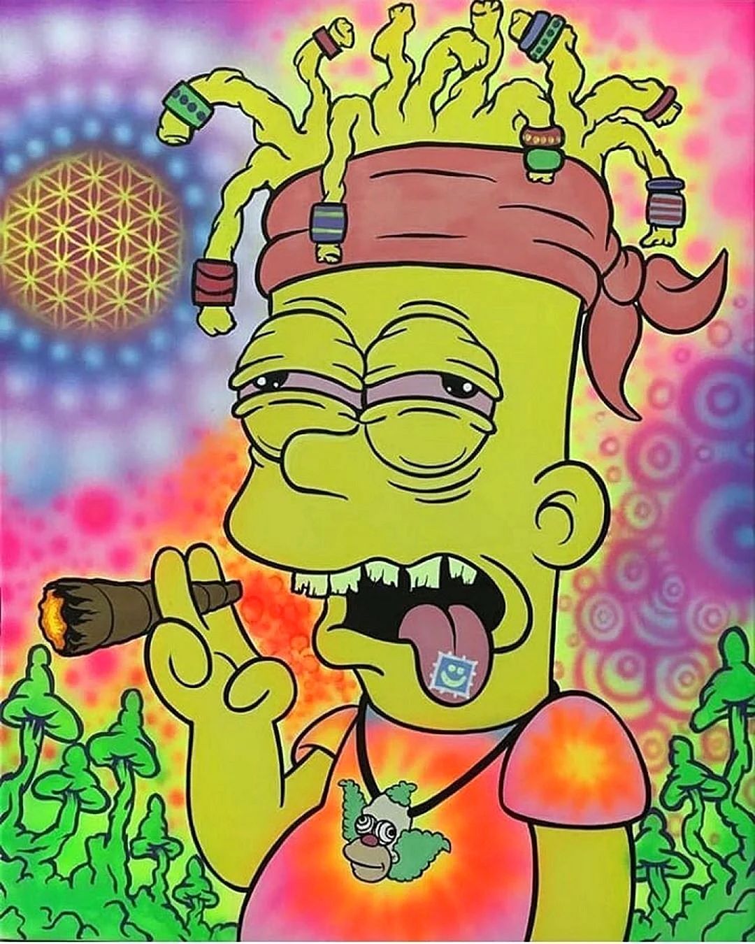 Bart Simpson Weed Wallpapers - Free Bart Simpson Weed Backgrounds ...
