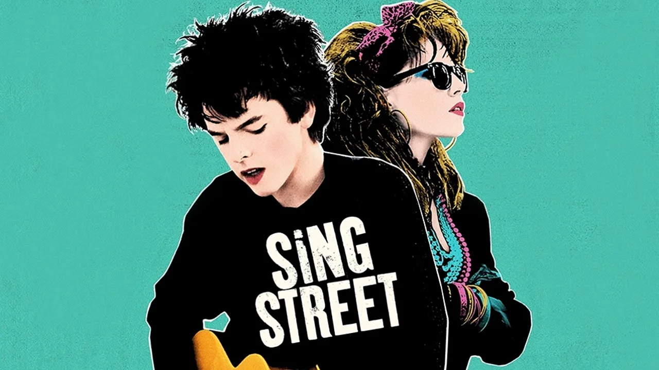 Sing Street Pink Poster Wallpaper