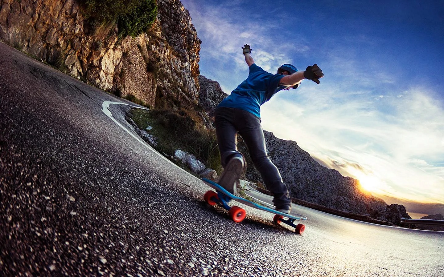 Skateboard Longboard Wallpaper