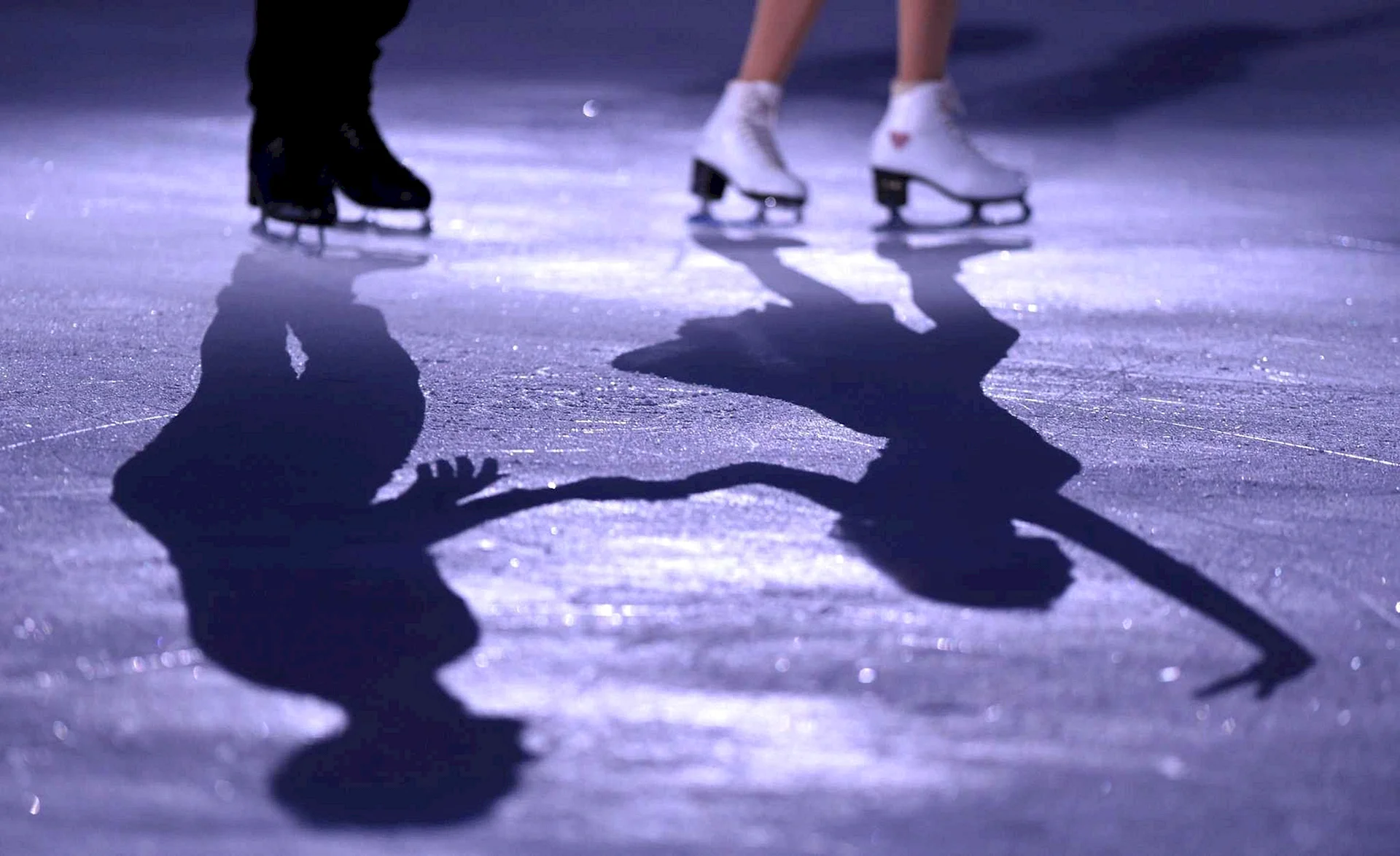 Skating On The Ice Wallpaper