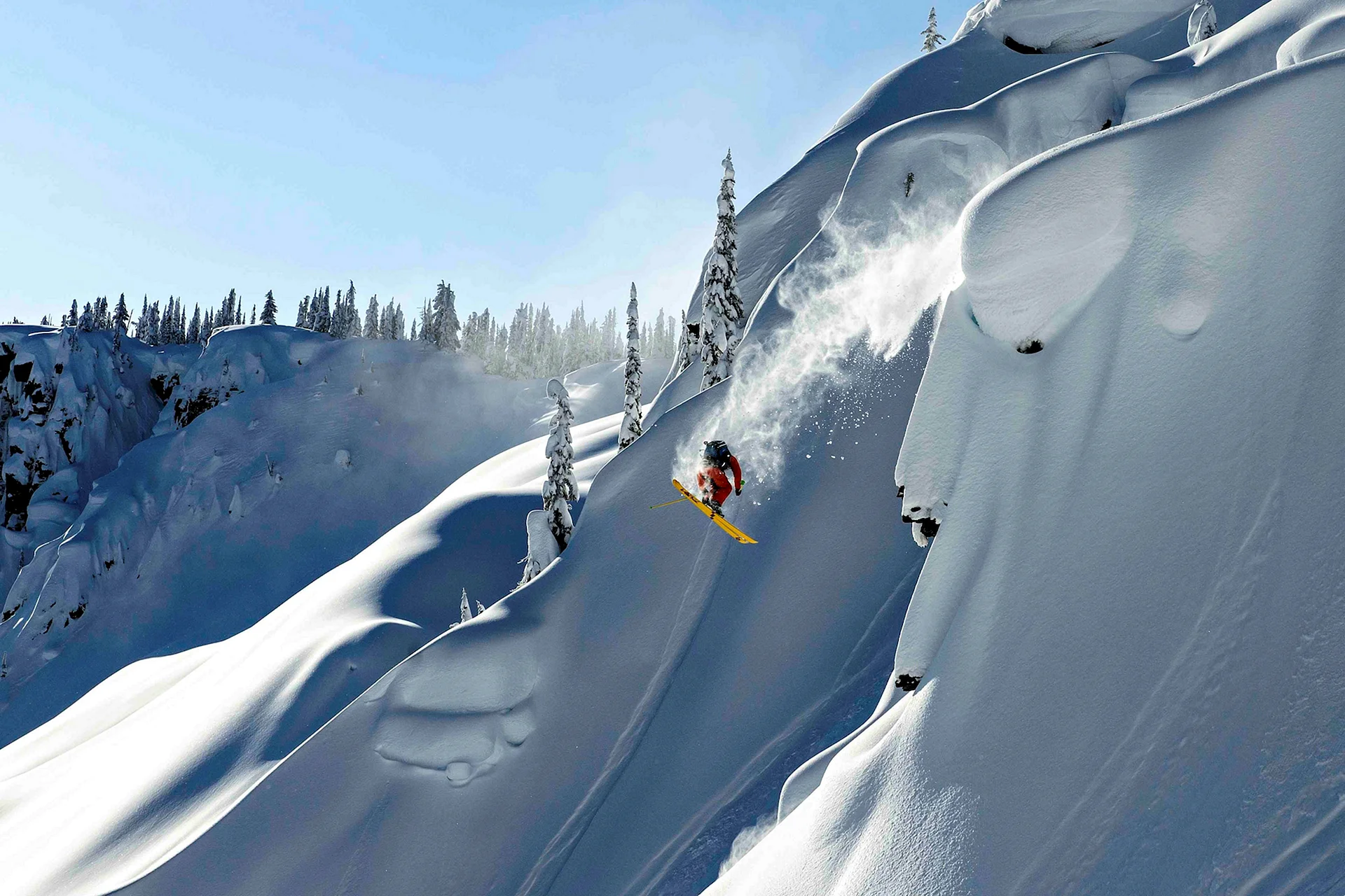 Skiing Wallpaper
