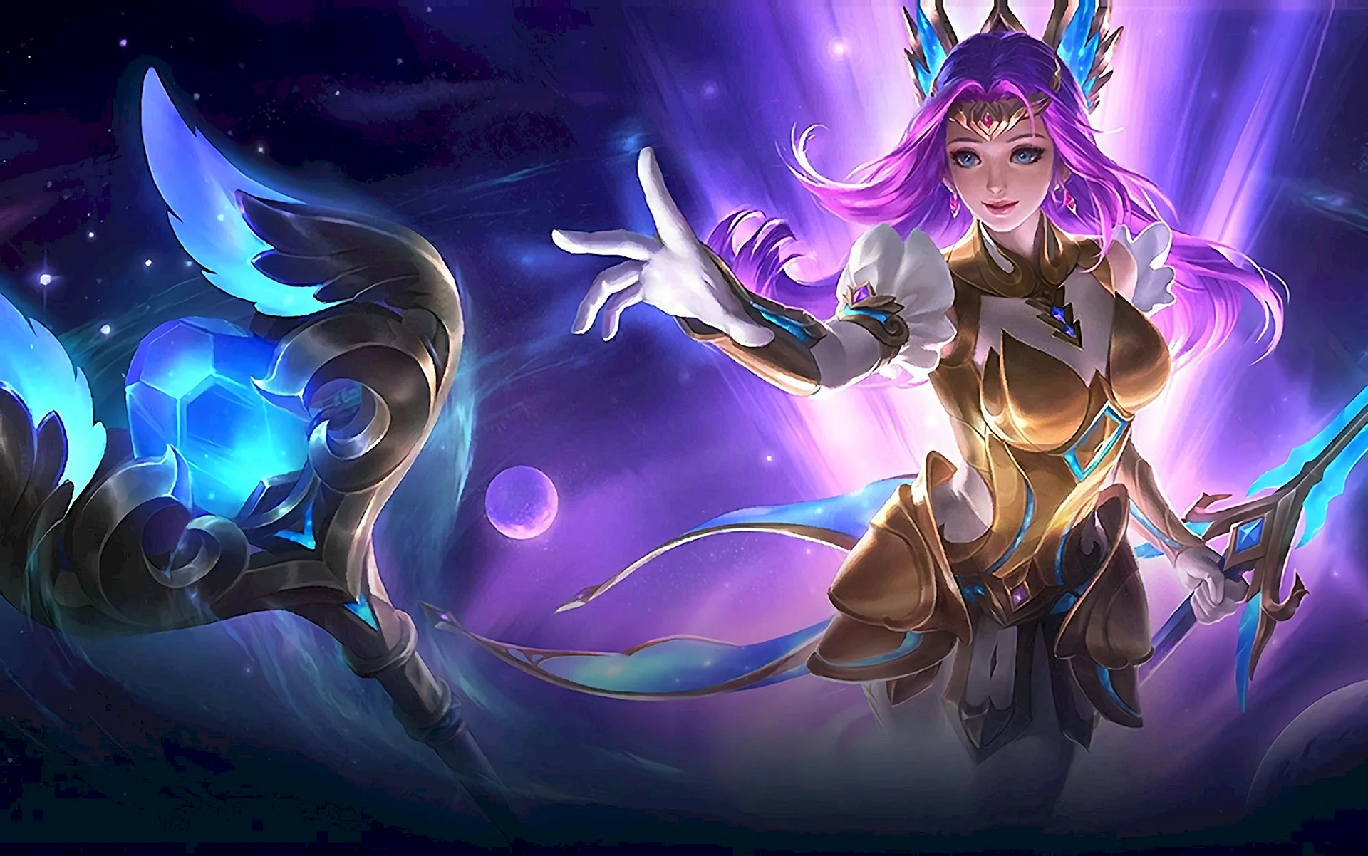 Skin Virgo Odette Mobile Legend Wallpaper