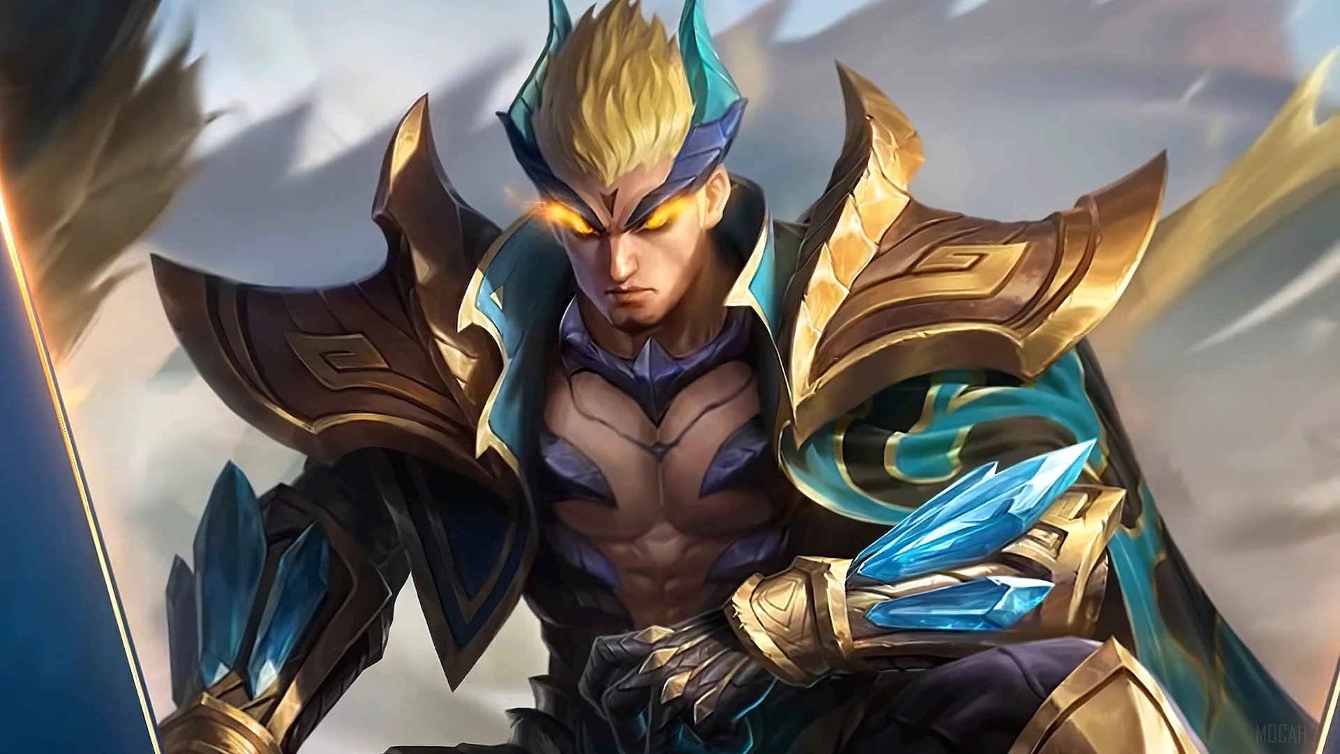 Skin Yu Zhong Mlbb Wallpaper