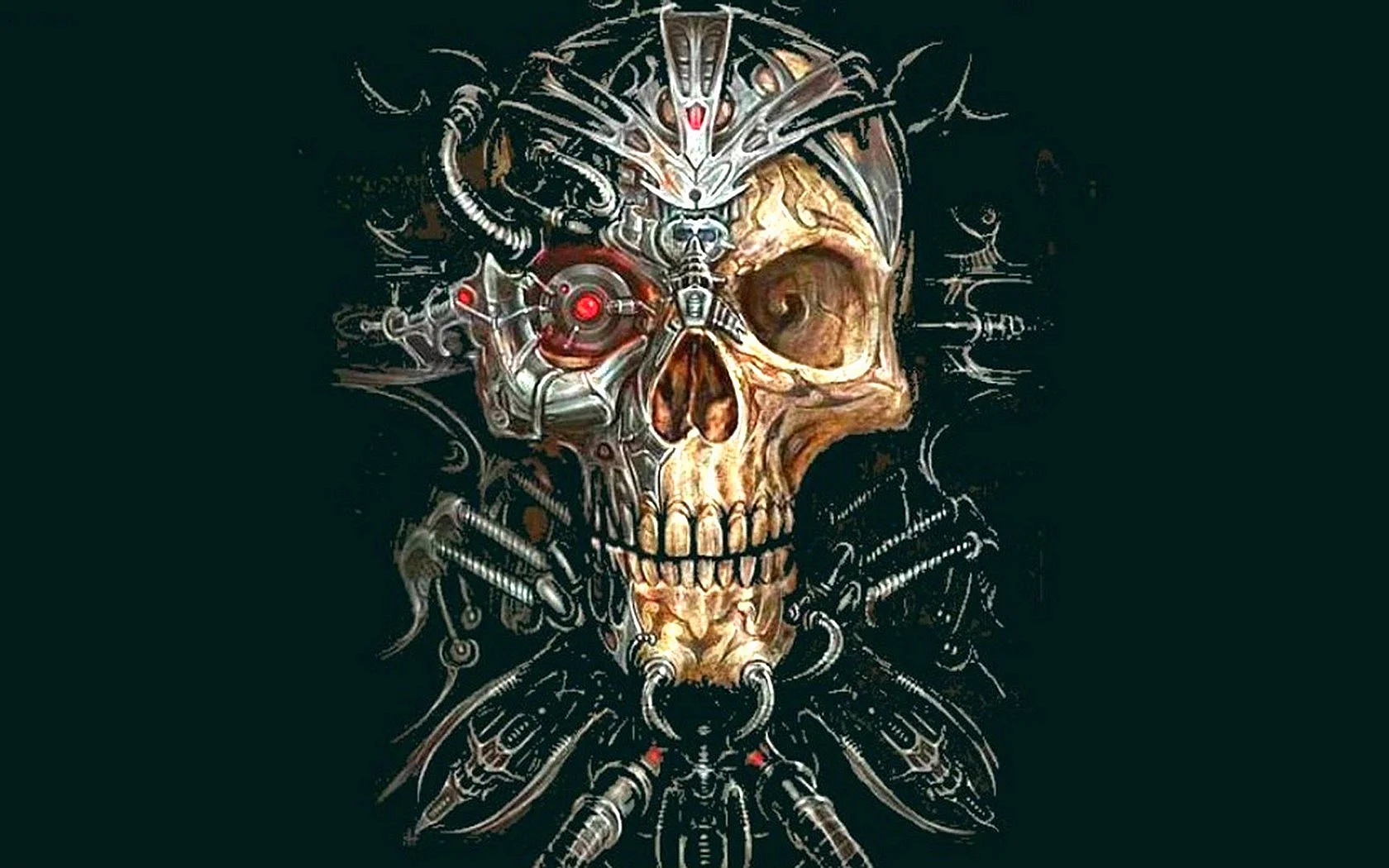 Skull Art Wallpaper