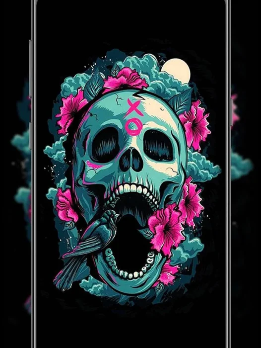 Skull iPhone Wallpaper For iPhone