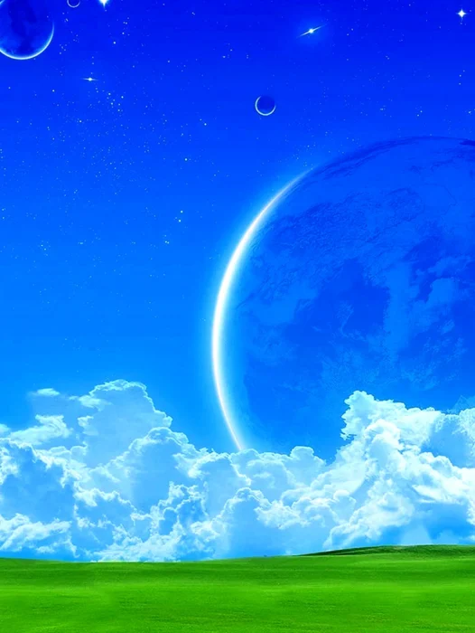 Sky And Earth Wallpaper