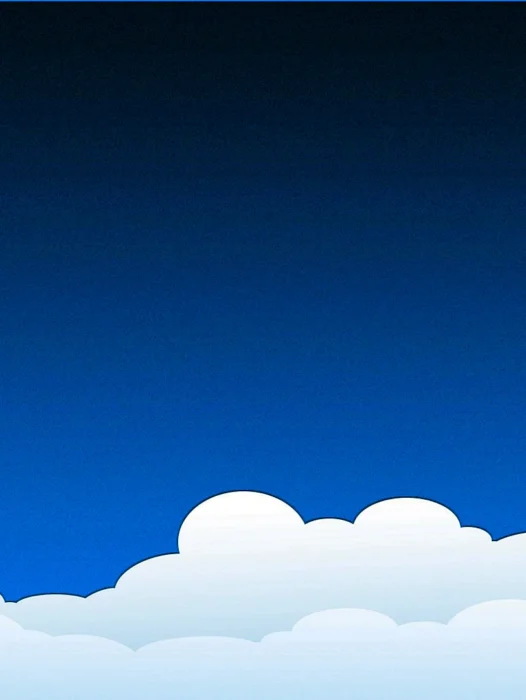 Sky Cartoon Background Wallpaper