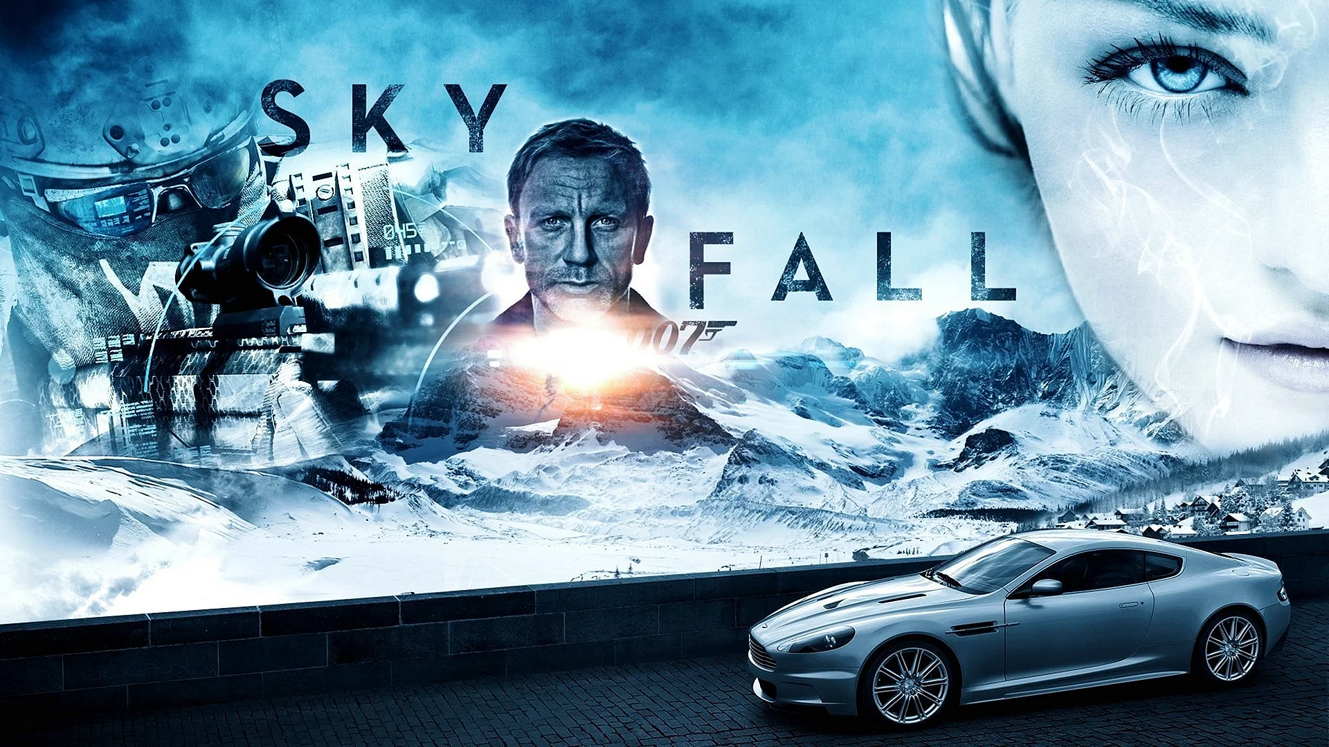 Skyfall 007 Wallpaper