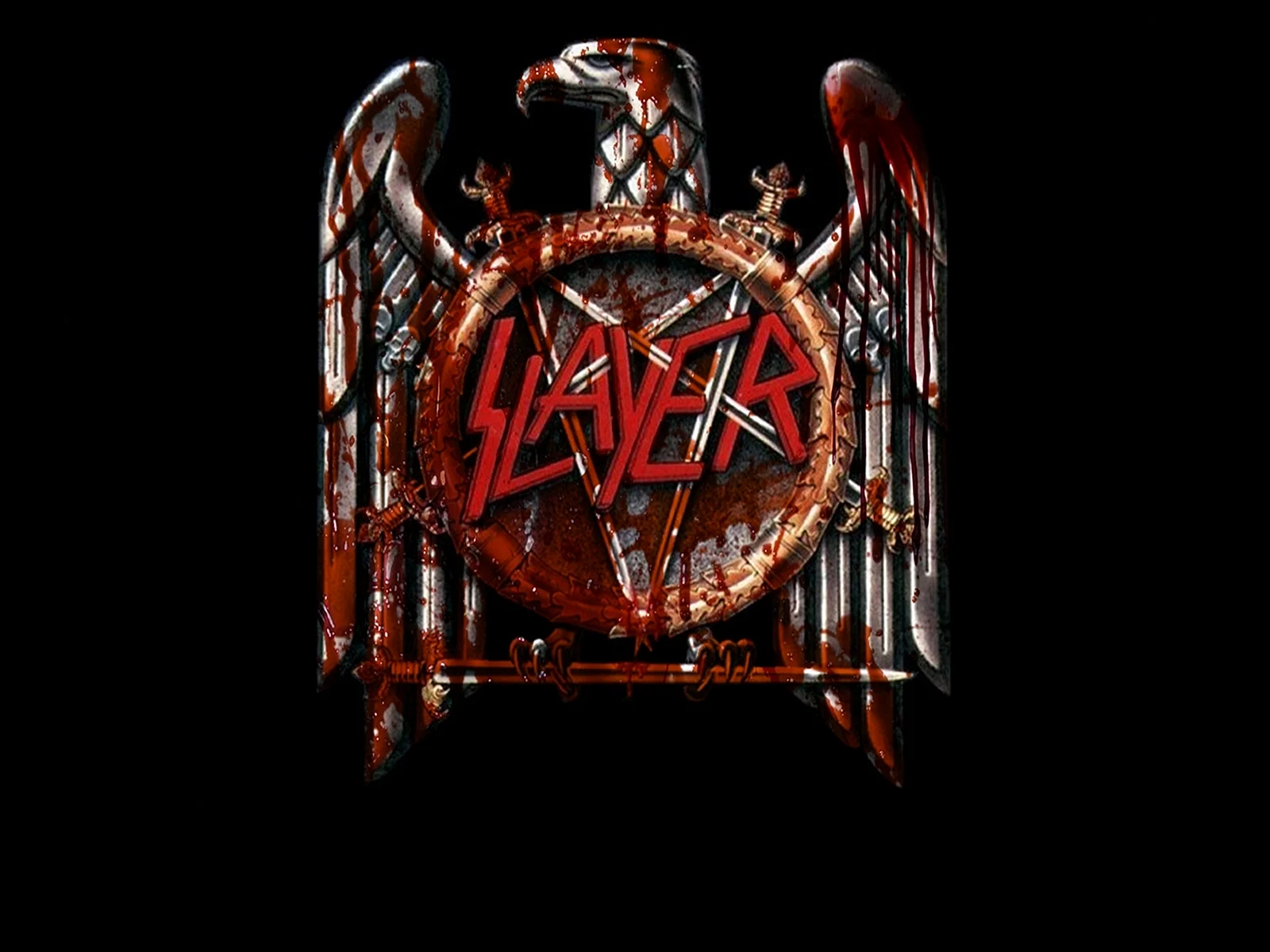 Slayer Heavy Metal Rock Band Wallpaper