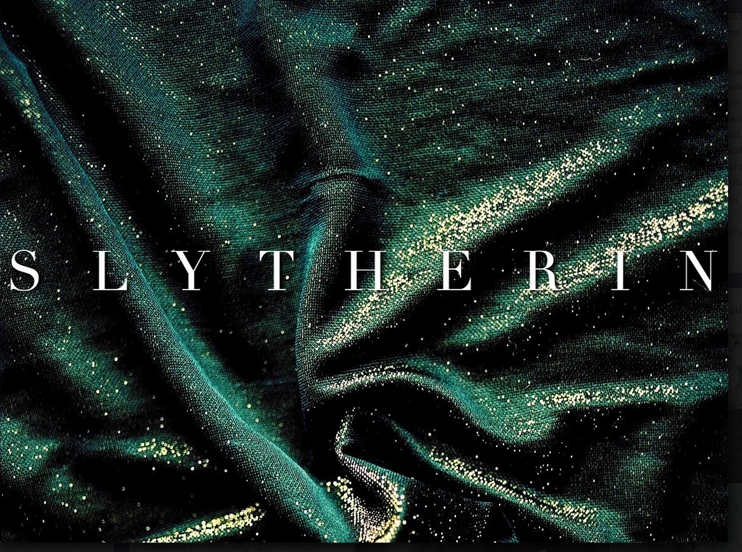 Slytherin Aesthetic Wallpaper