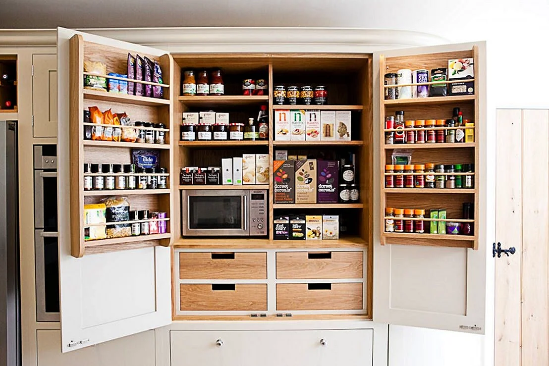 Smart Kitchen Pantry Wallpaper