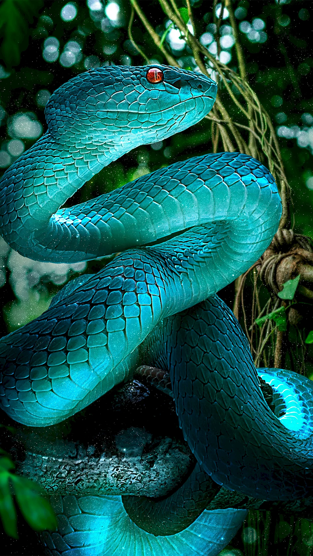 Snake 4K Wallpaper For iPhone