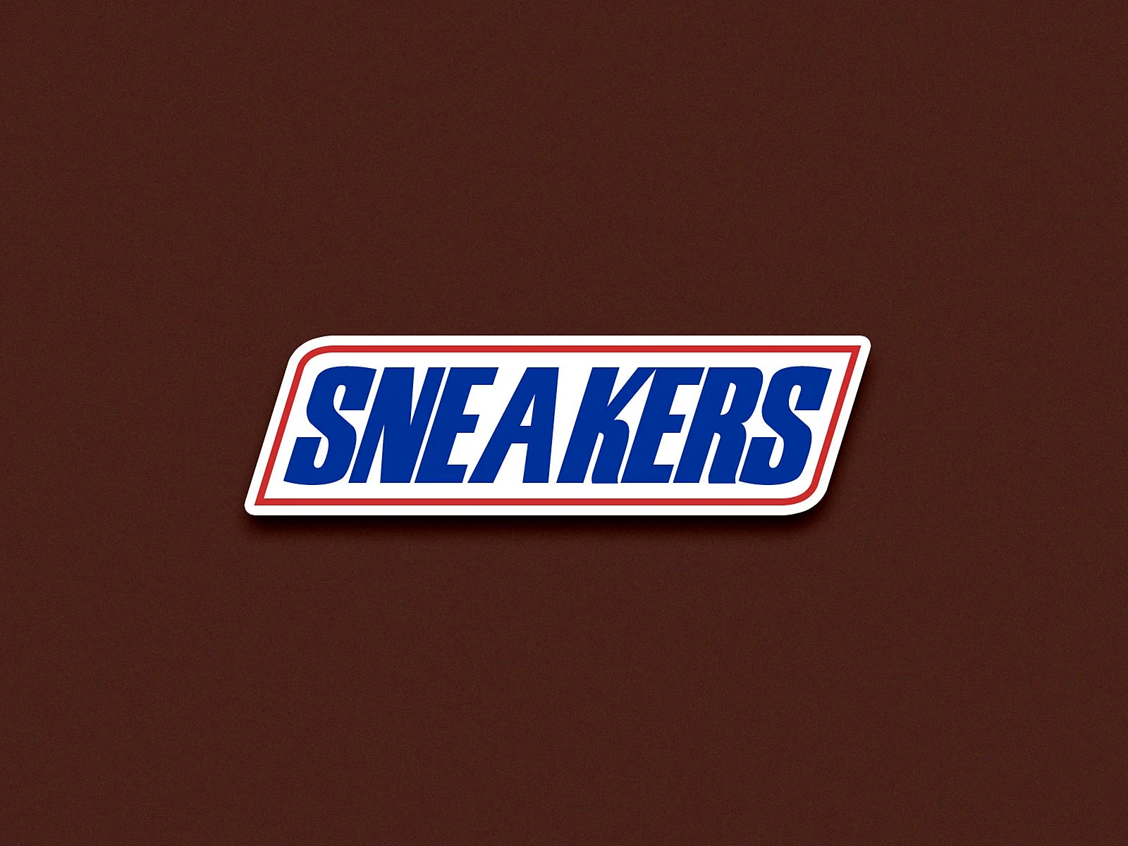 Snickers Logo Design Wallpaper