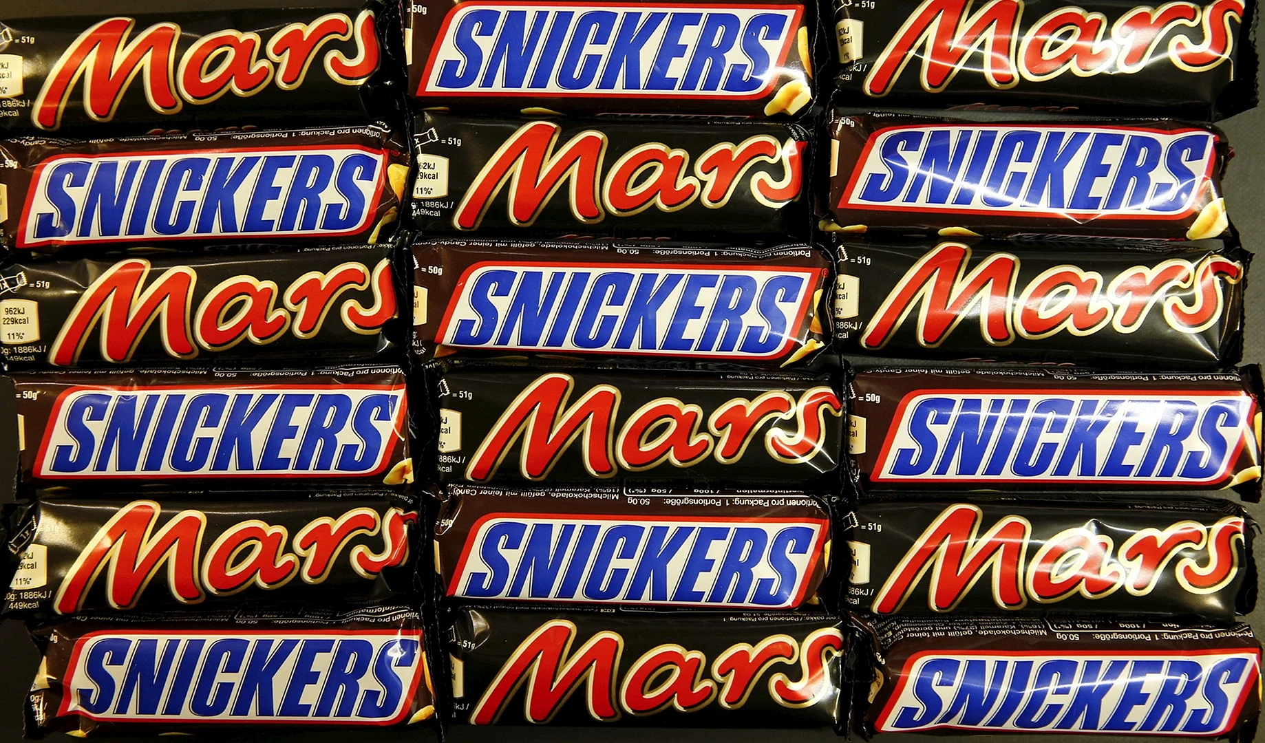Snickers & Mars Wallpaper