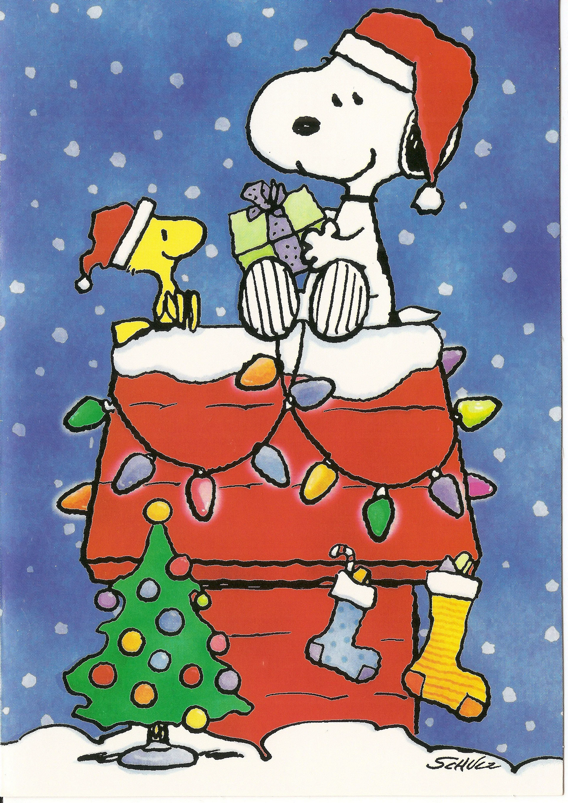 Snoopy Christmas Wallpaper