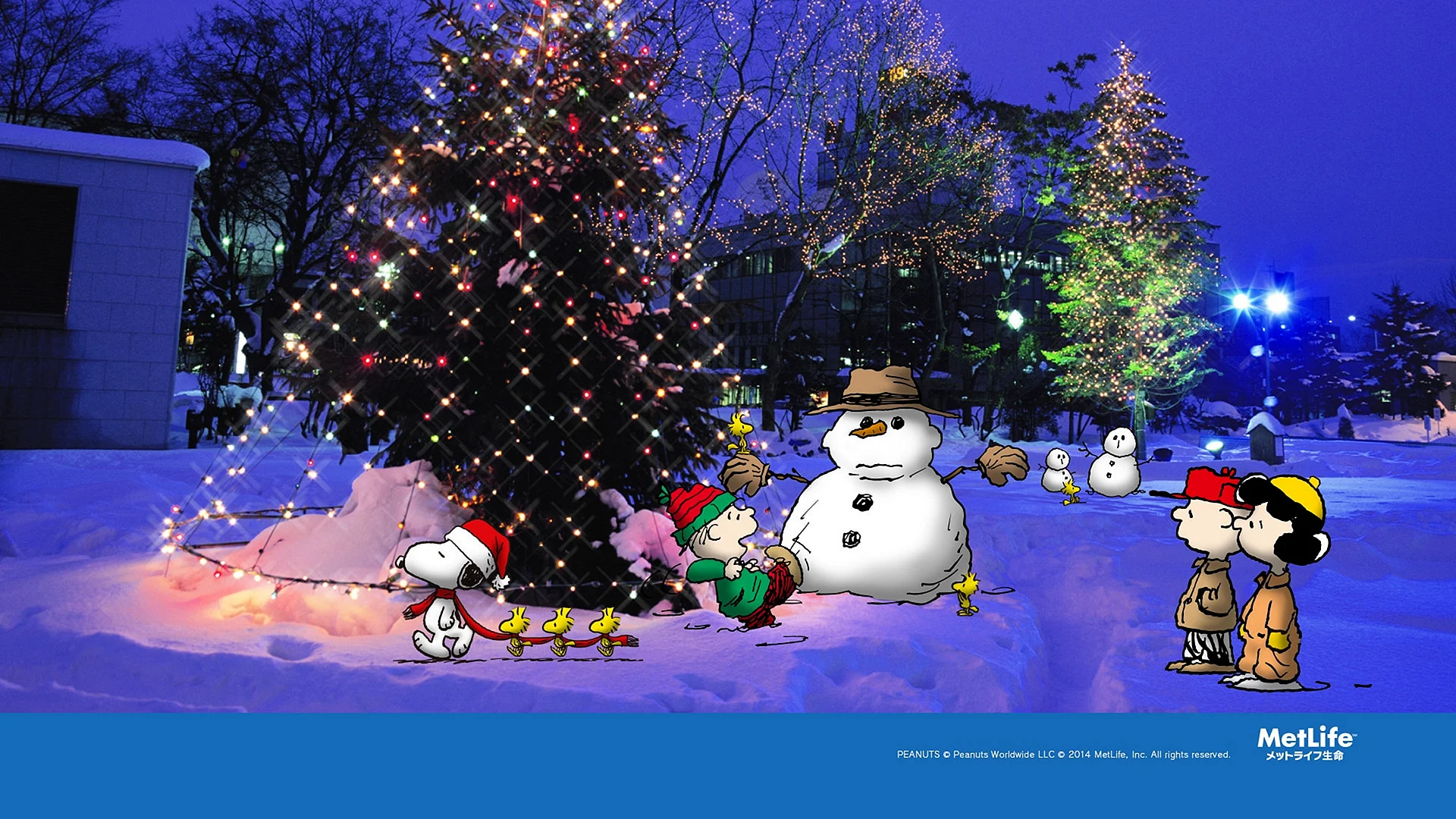 Snoopy Christmas Wallpaper