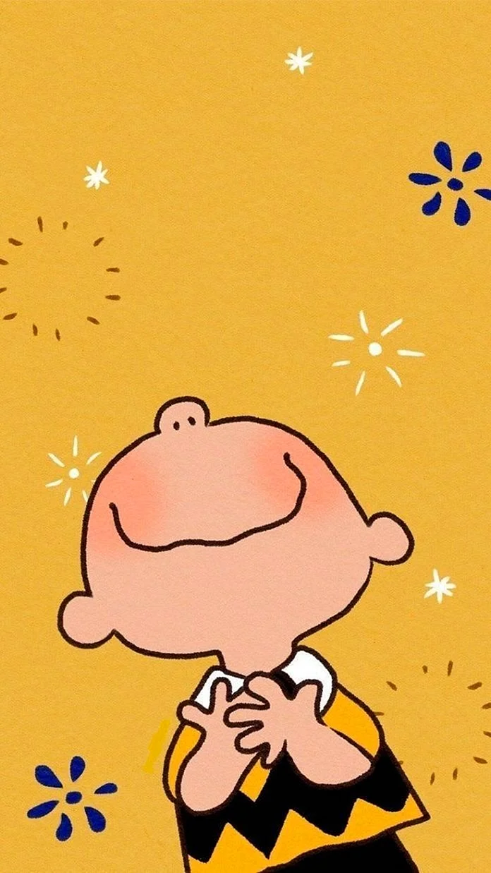 Snoopy Smile Wallpaper For iPhone