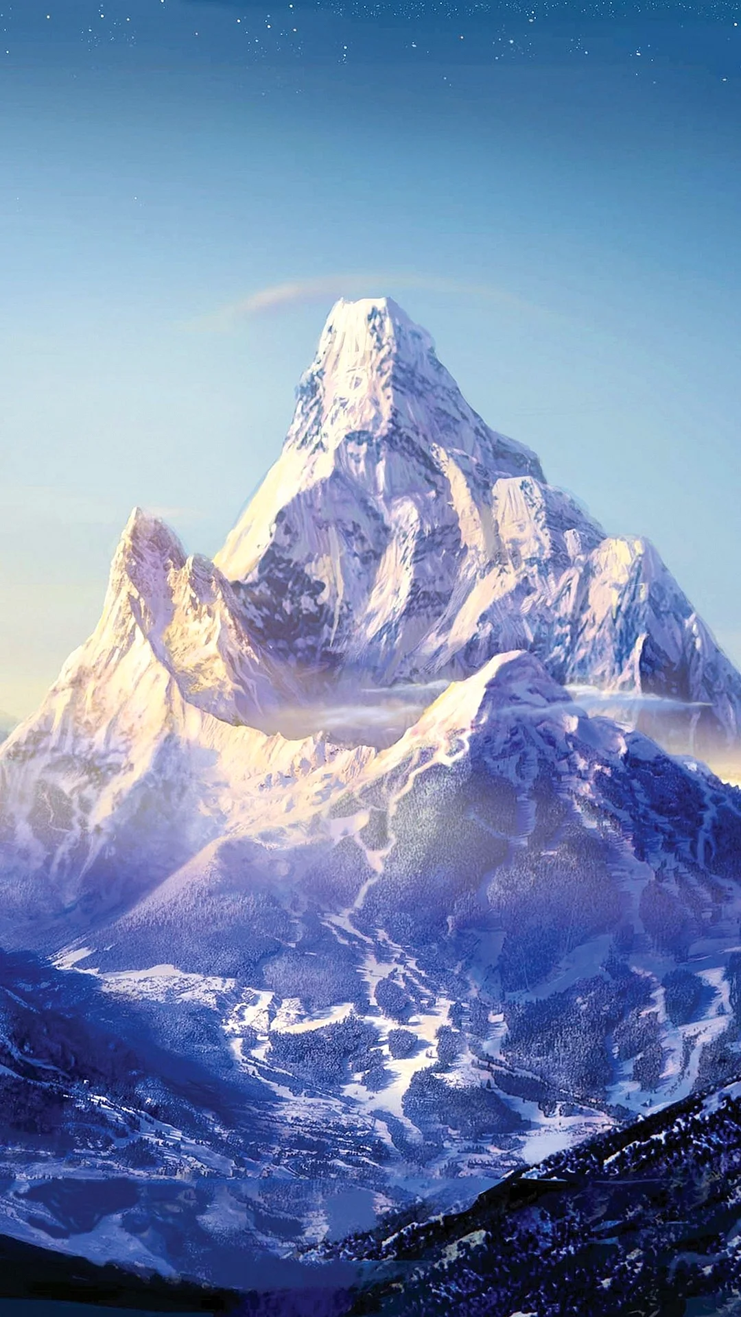 Snow Mountain Wallpaper For iPhone