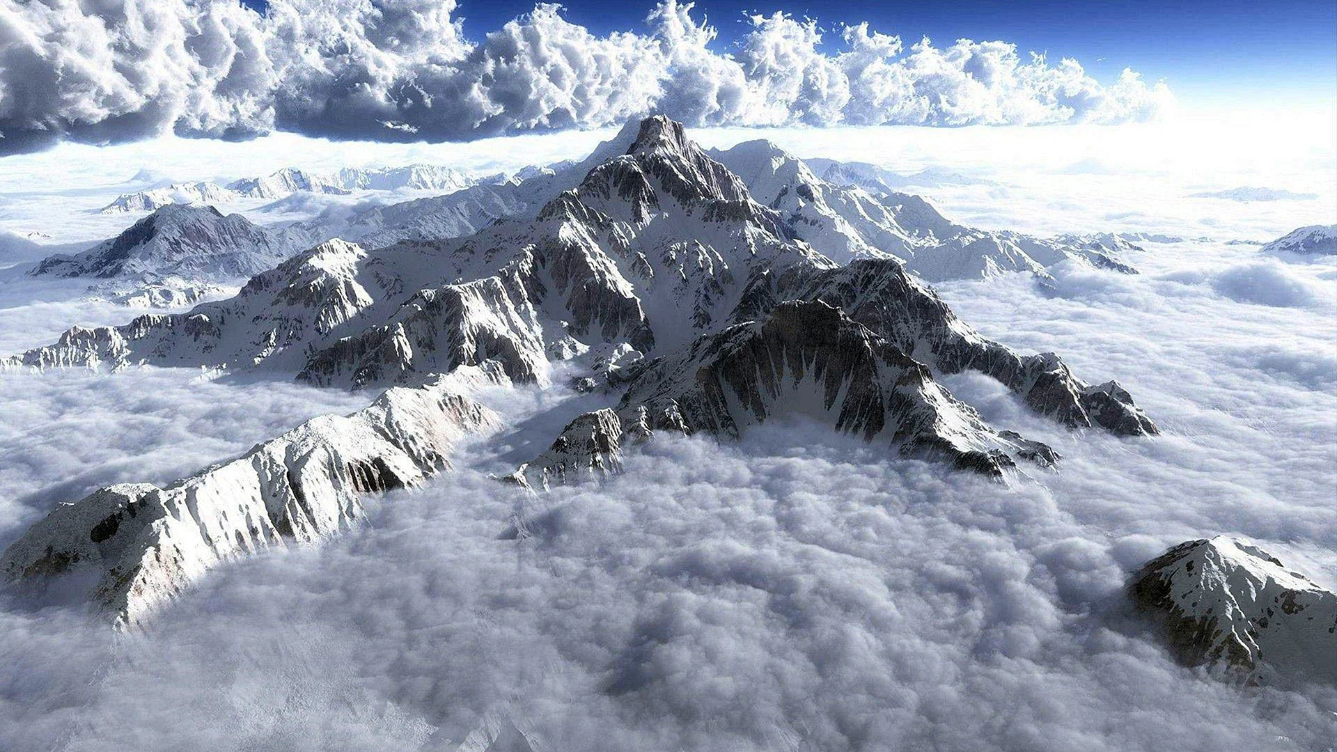 Snow Mountain Wallpaper