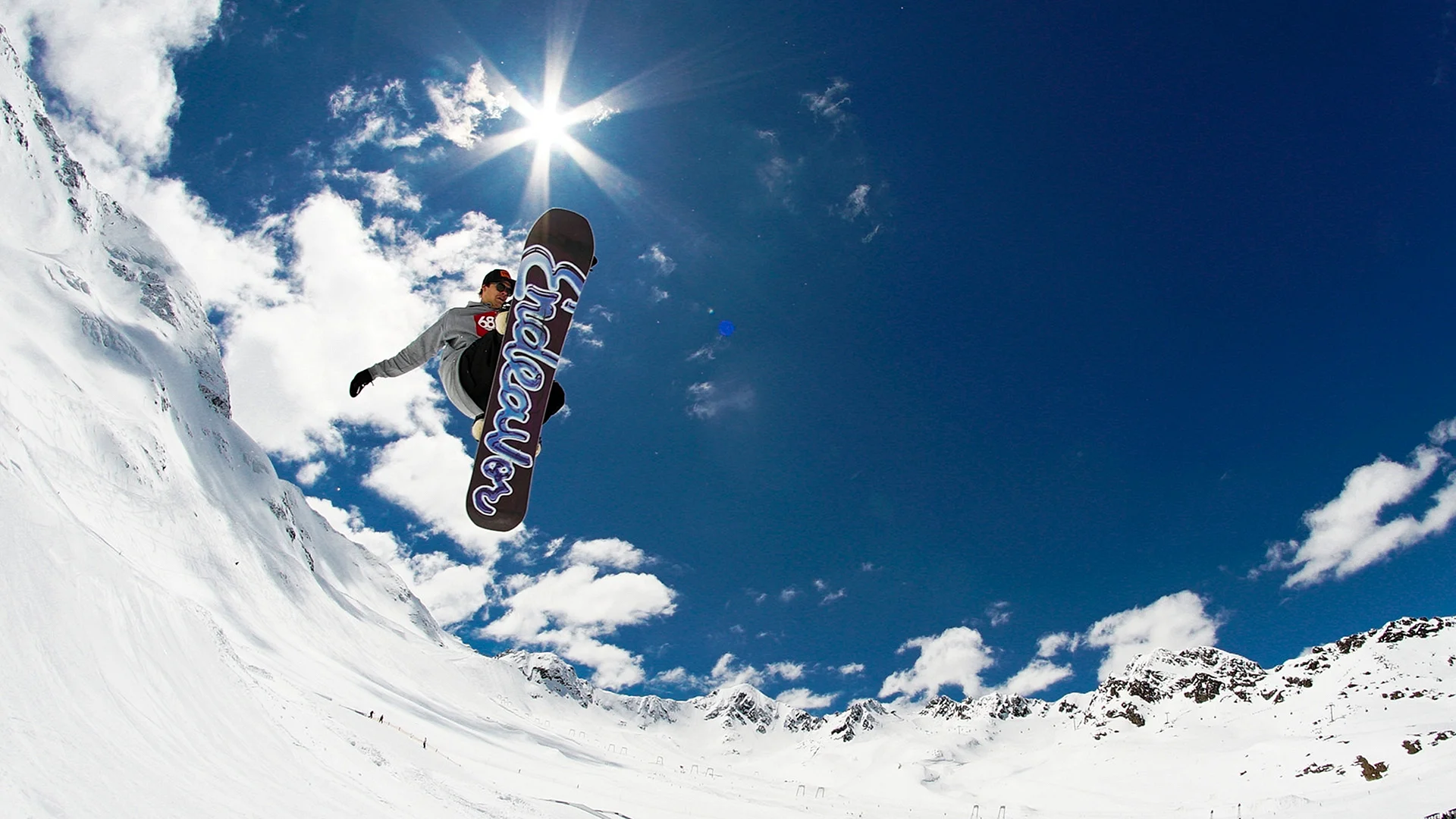 Snowboard 4K Wallpaper